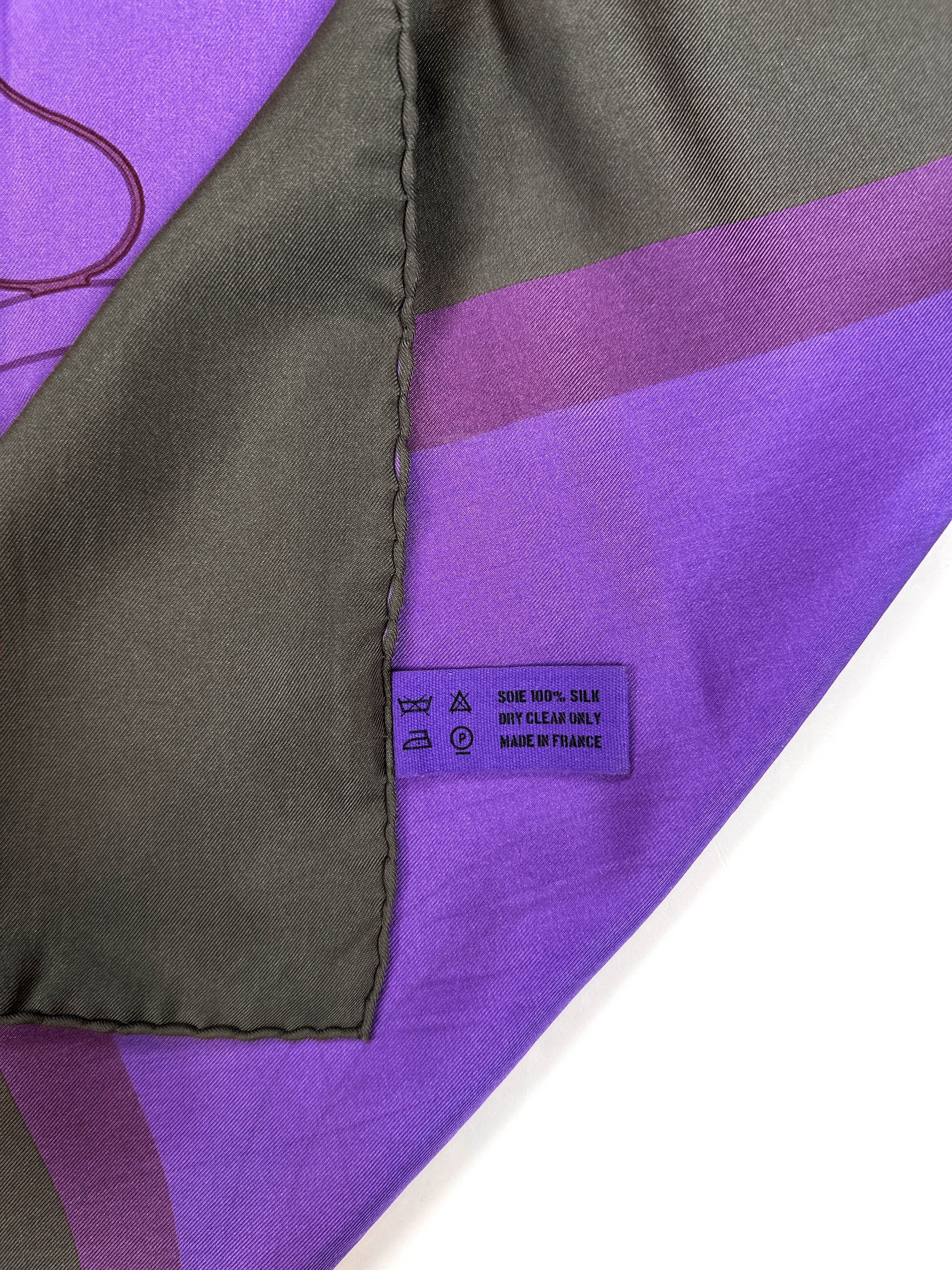 Hermès Ex-Libris Dip-Dye Silk 140