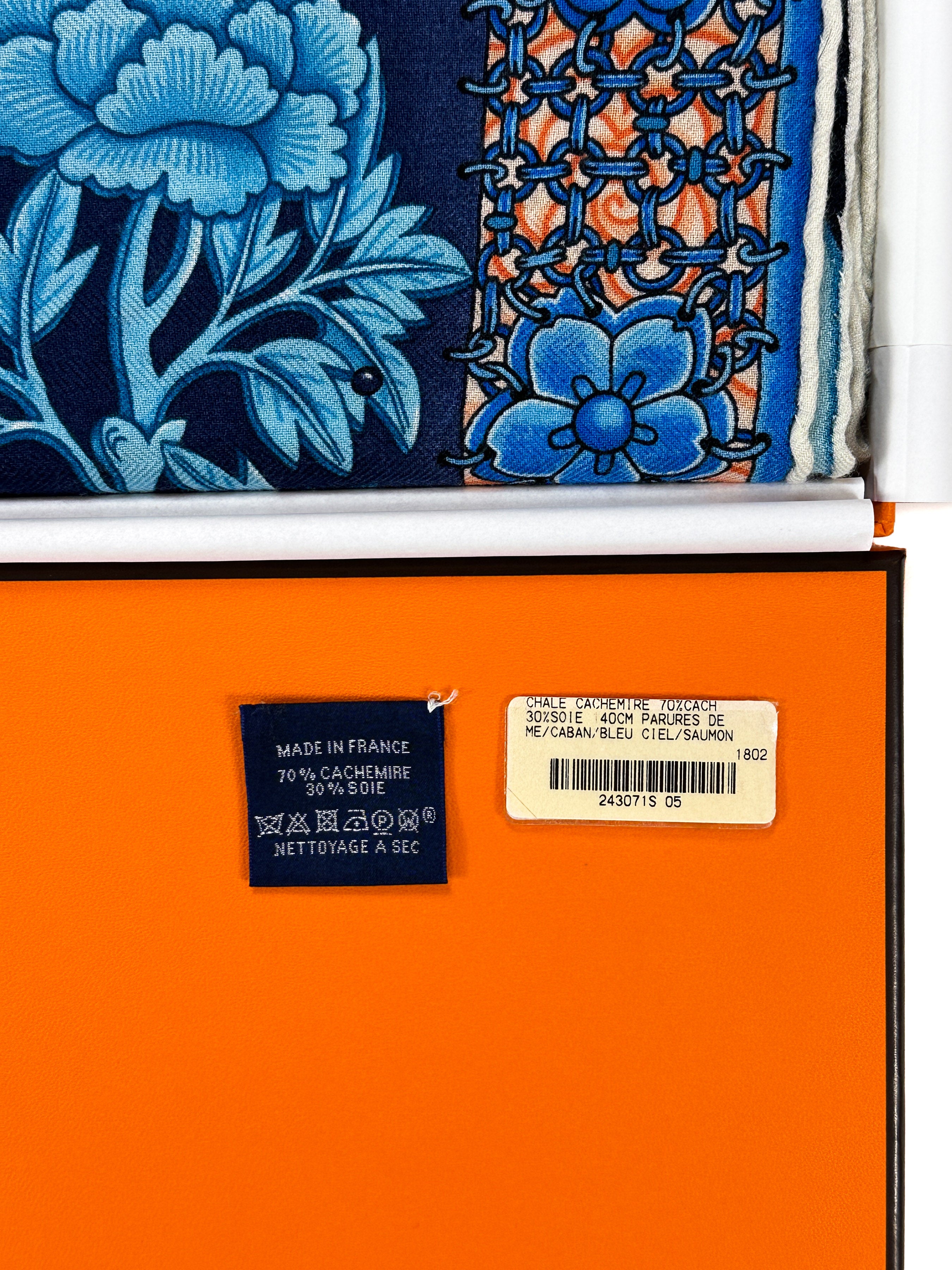 Hermès Parures de Samourais Cashmere Silk 140