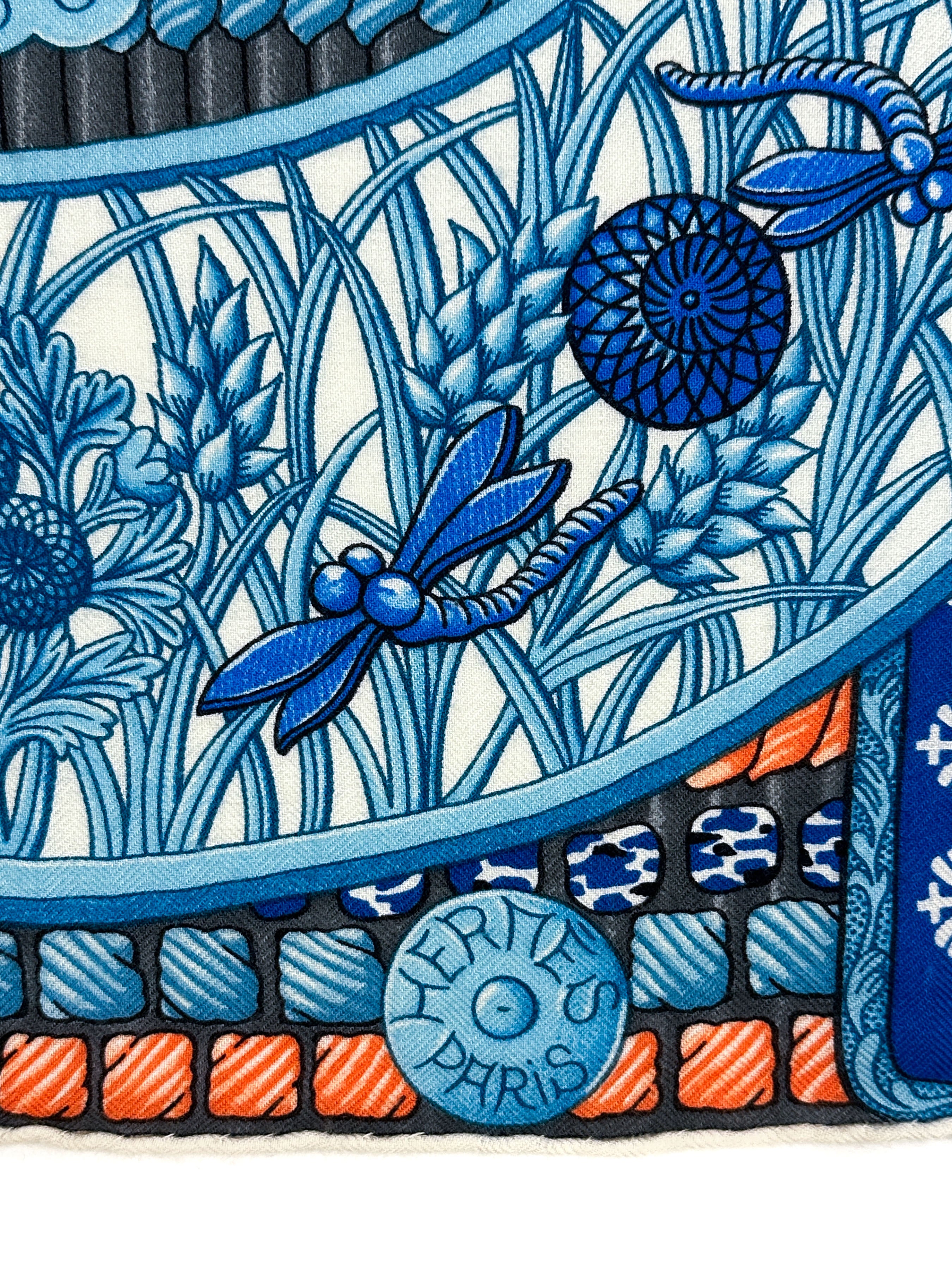 Hermès Parures de Samourais Cashmere Silk 140