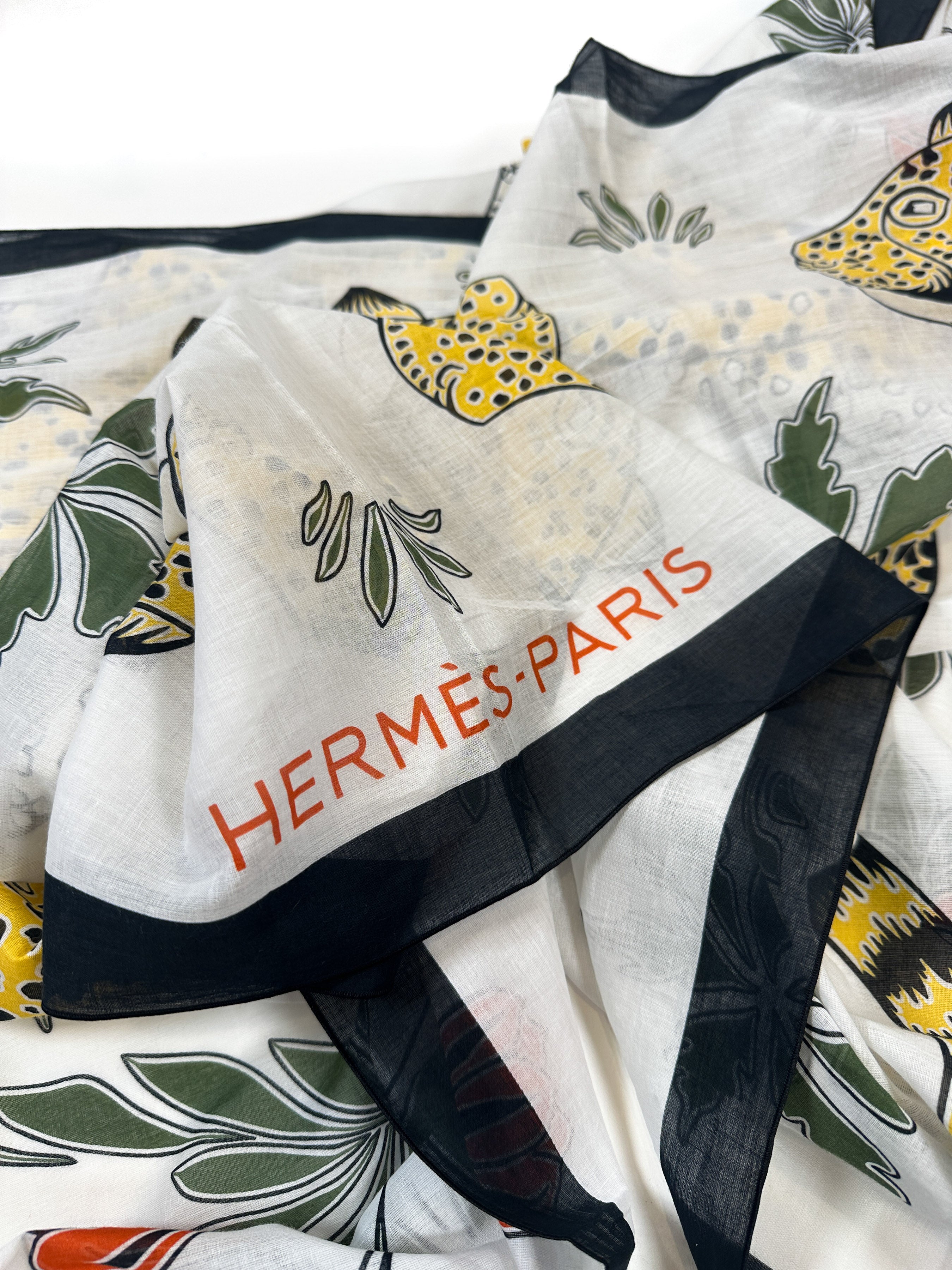 Hermès Les Leopards Pareo