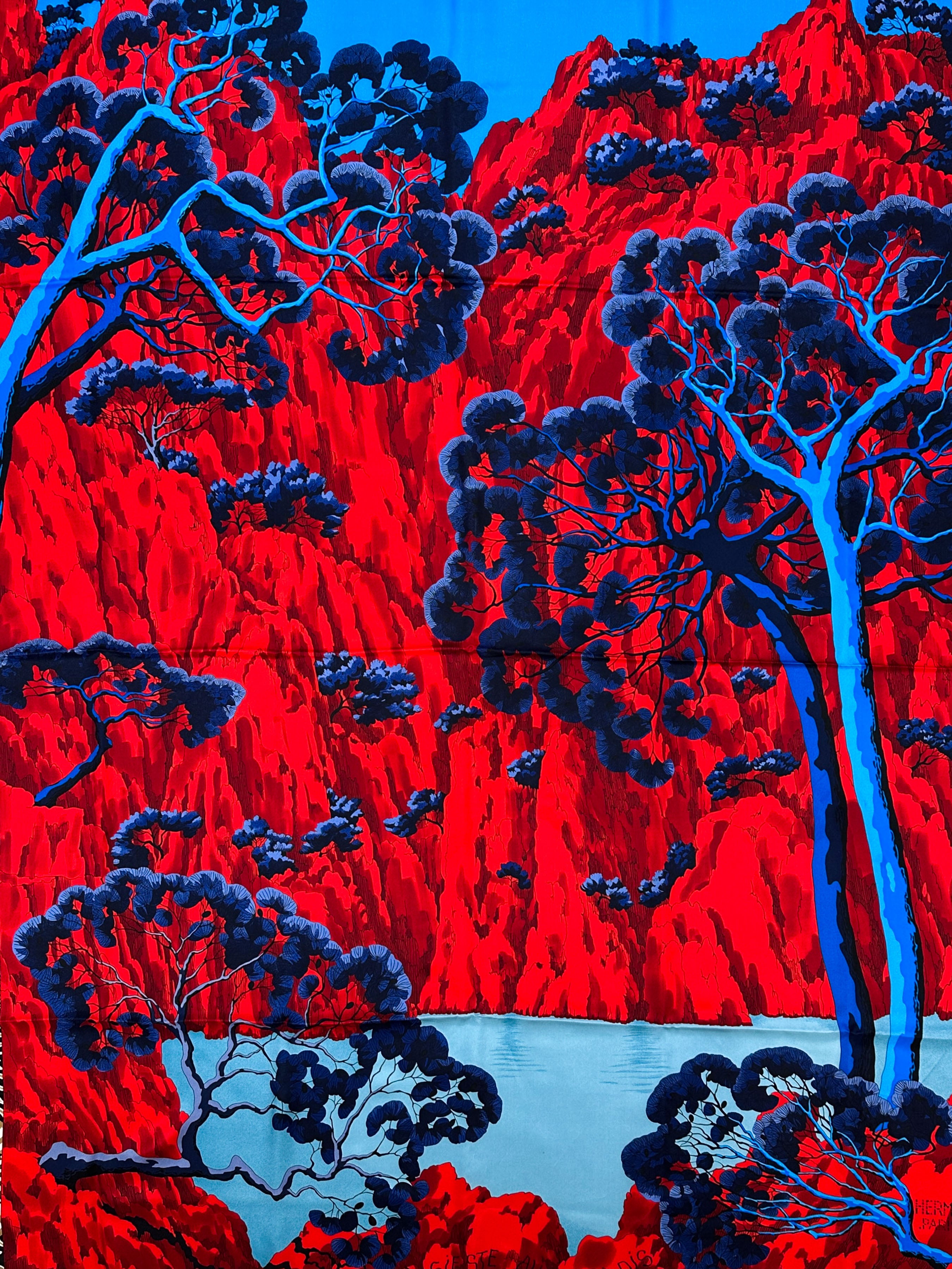 Hermès Sieste au Paradis Silk 140