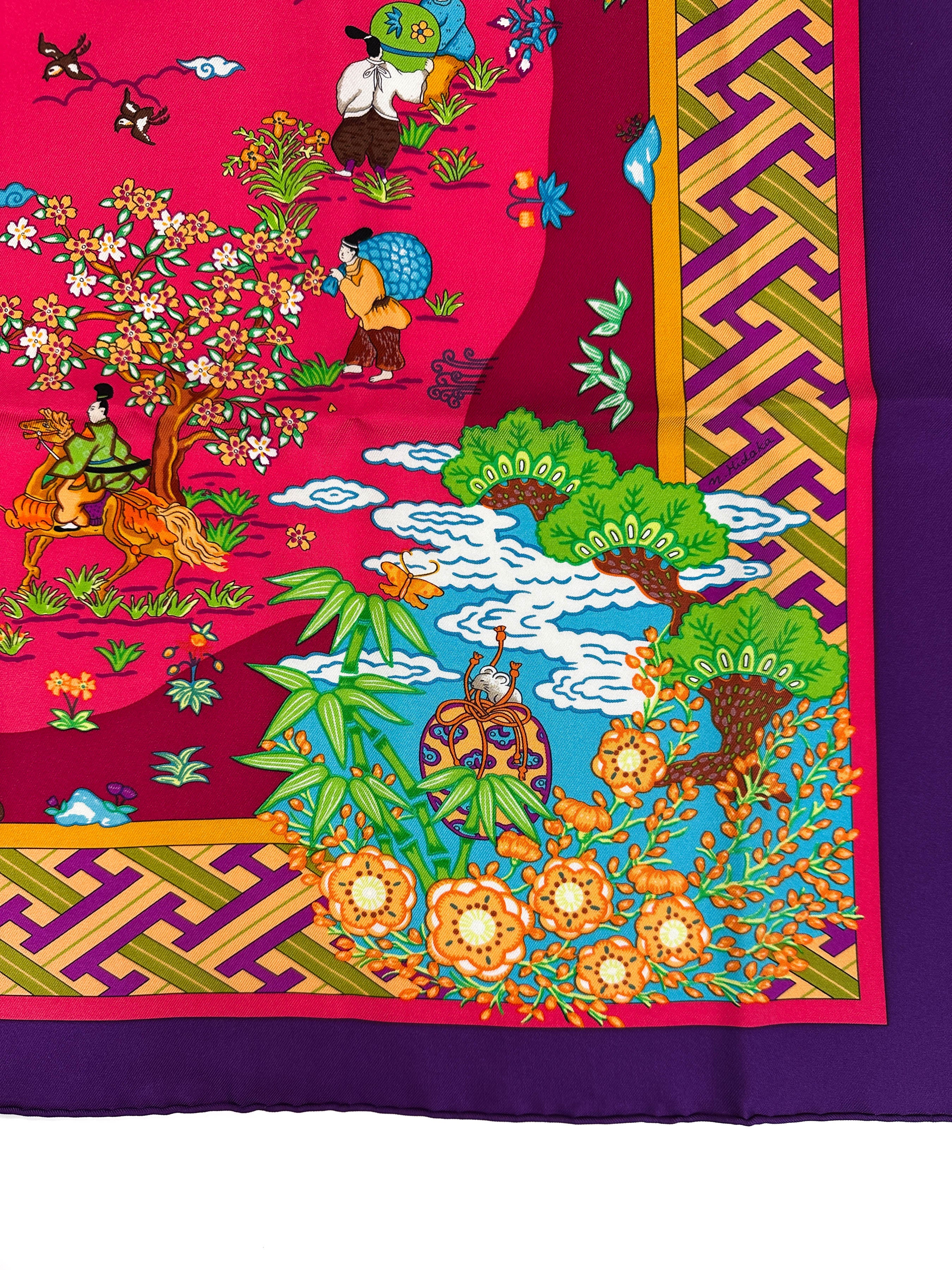 Hermès Ballade de Heian 90