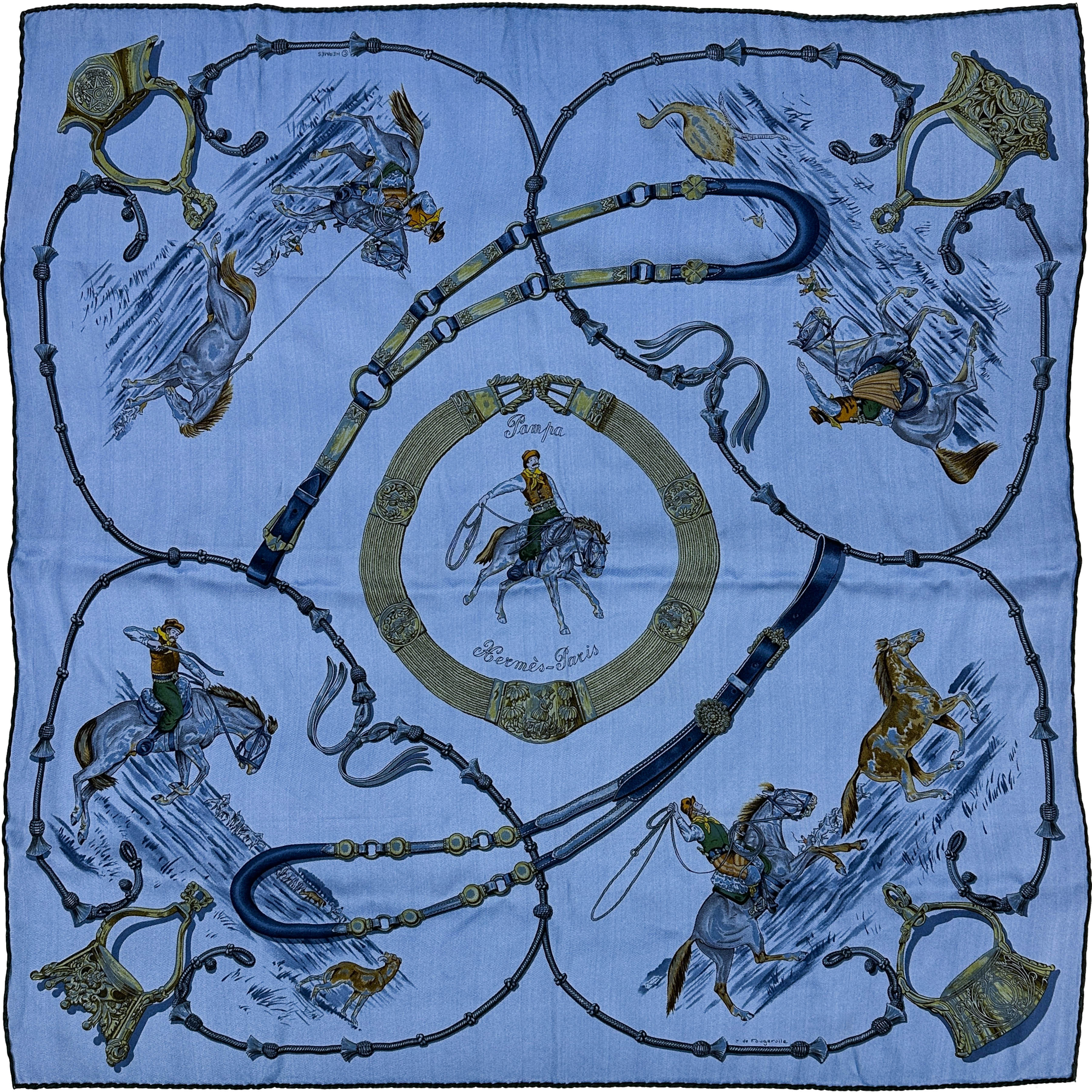 Hermès Pampa Dip Dye 70