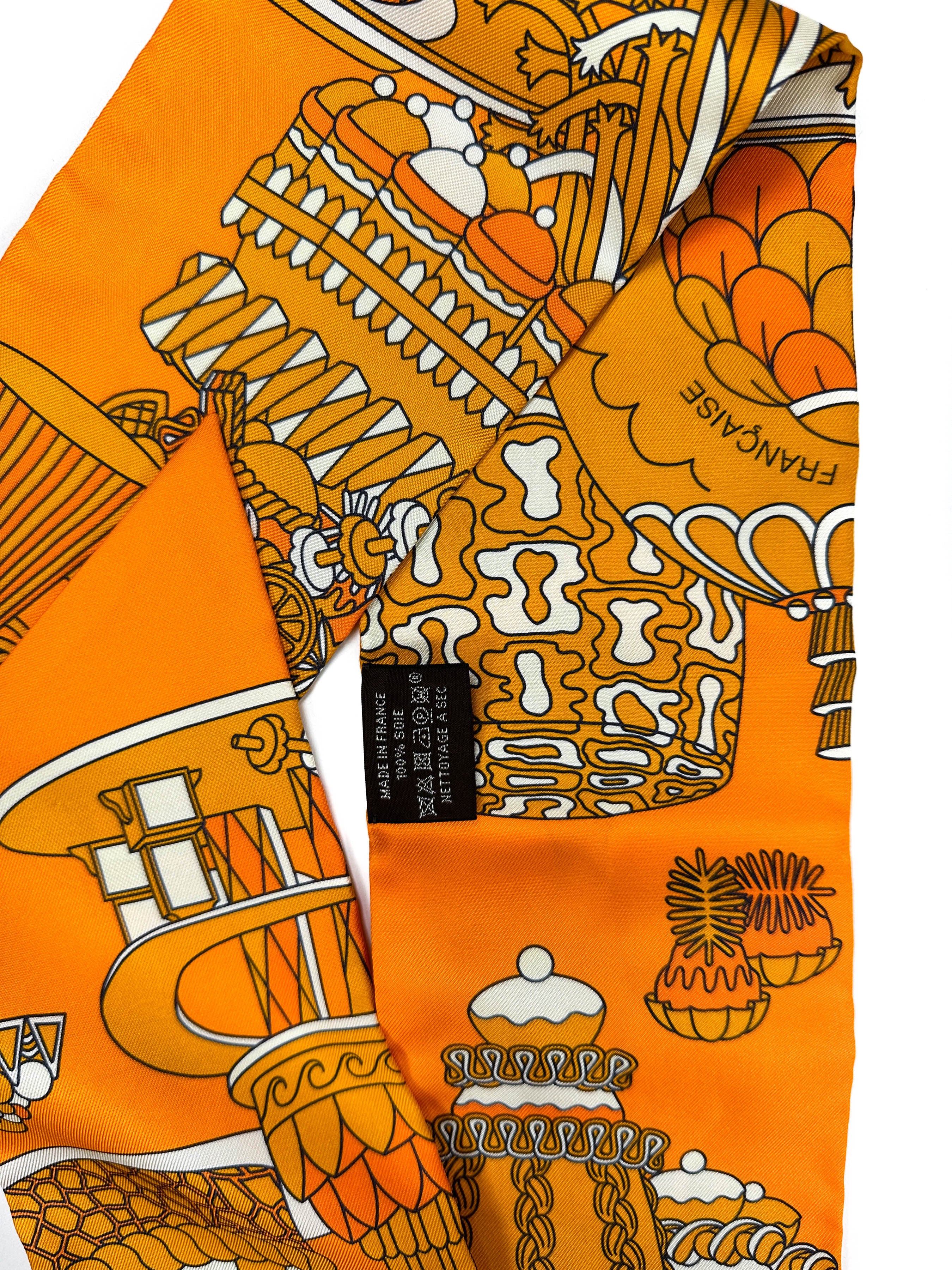 Hermès La Pâtisserie Française Maxi Twilly