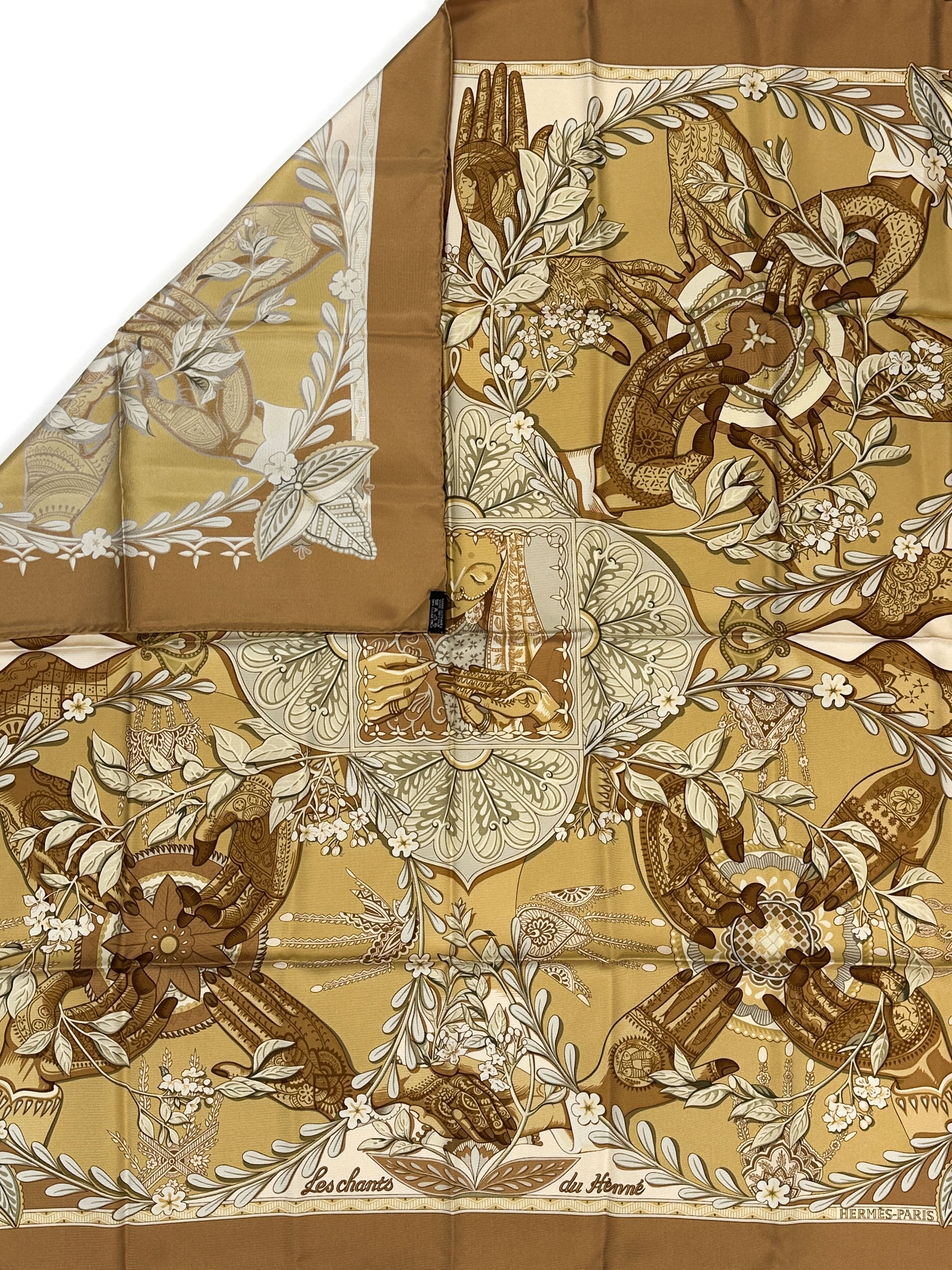 Hermès Les Chants du Henné 90