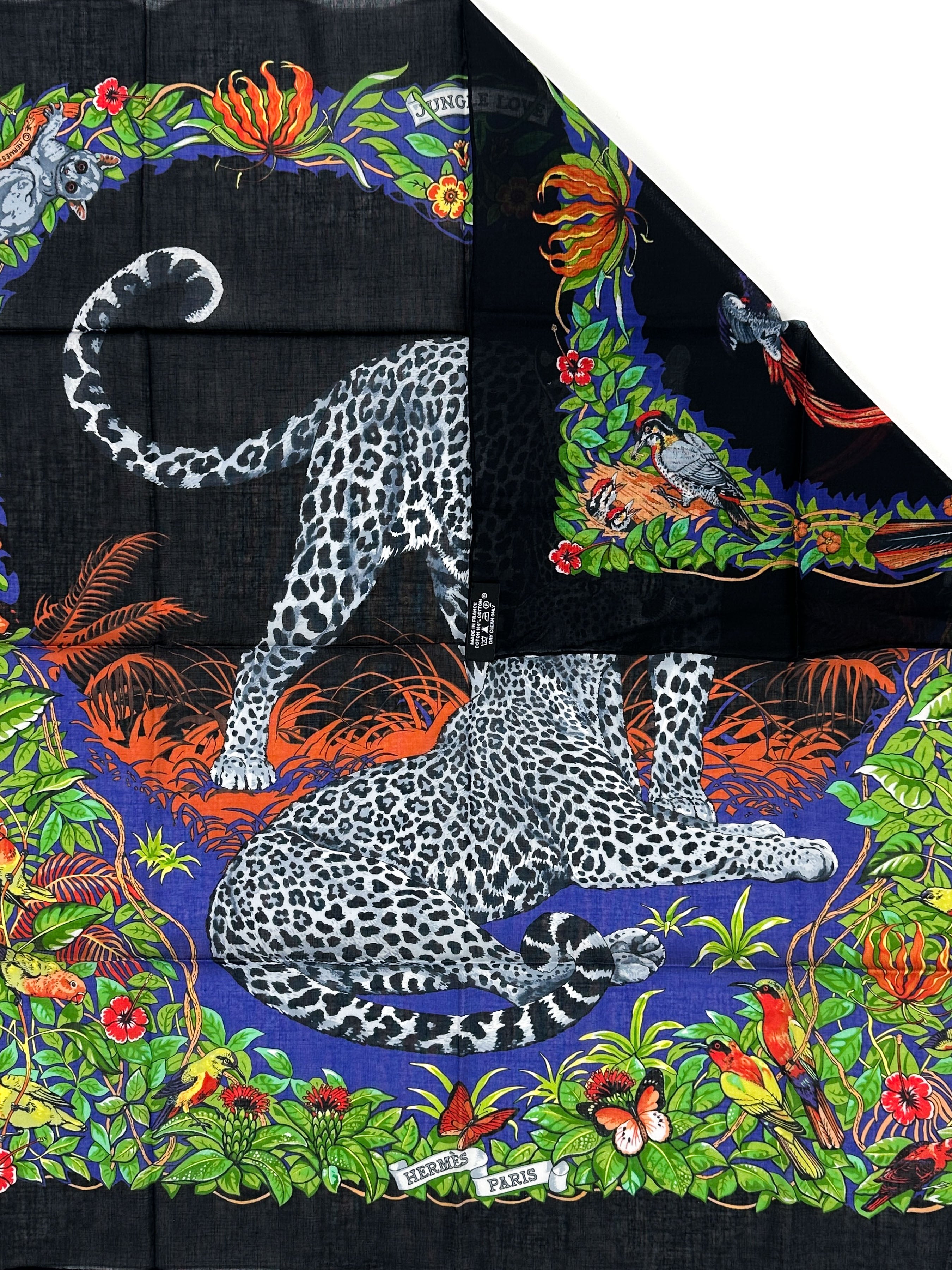 Hermès Jungle Love Charm Cotton 70