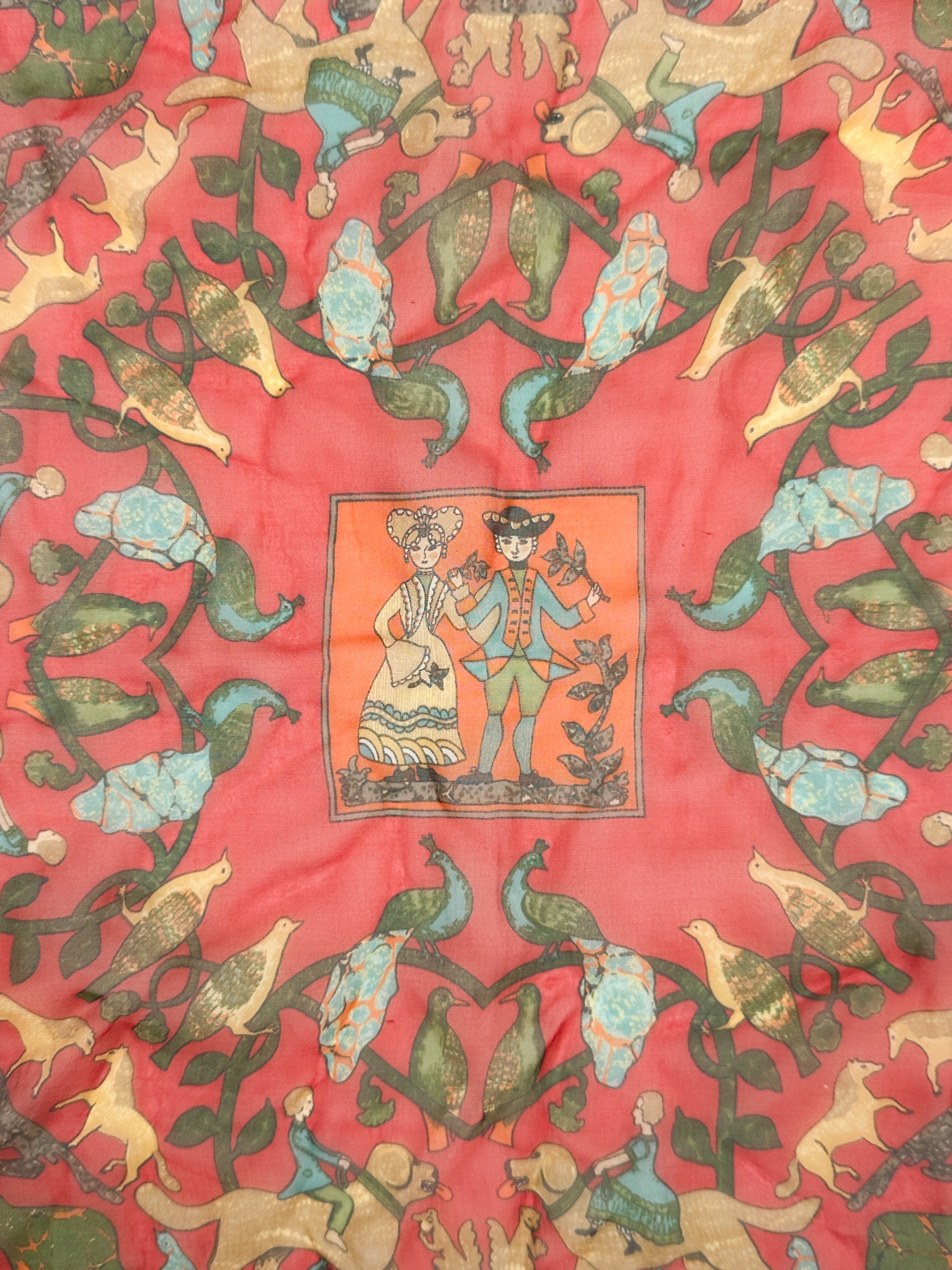 Hermès Early America Mousseline 45