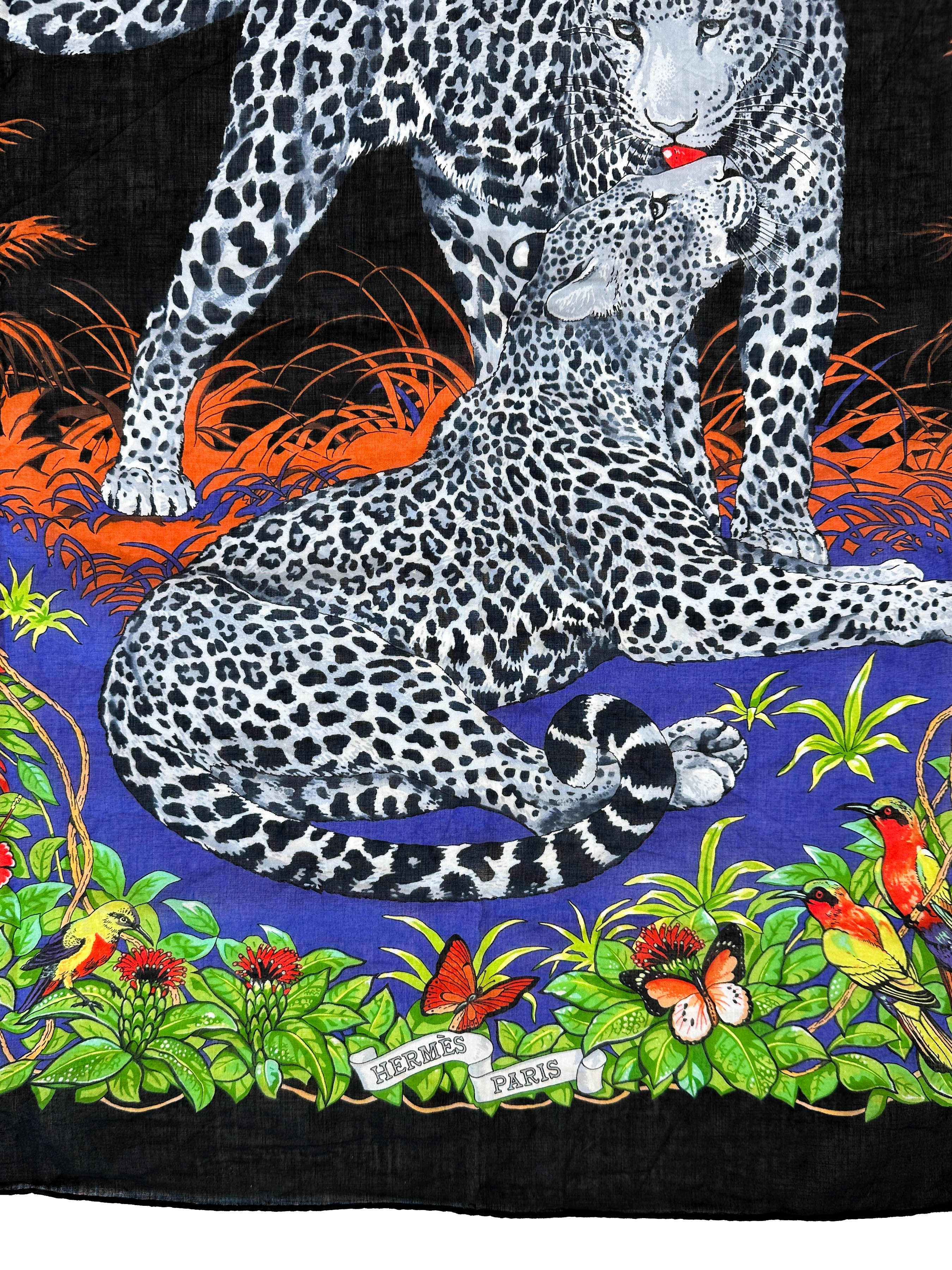 Hermès Jungle Love Charm Cotton 70