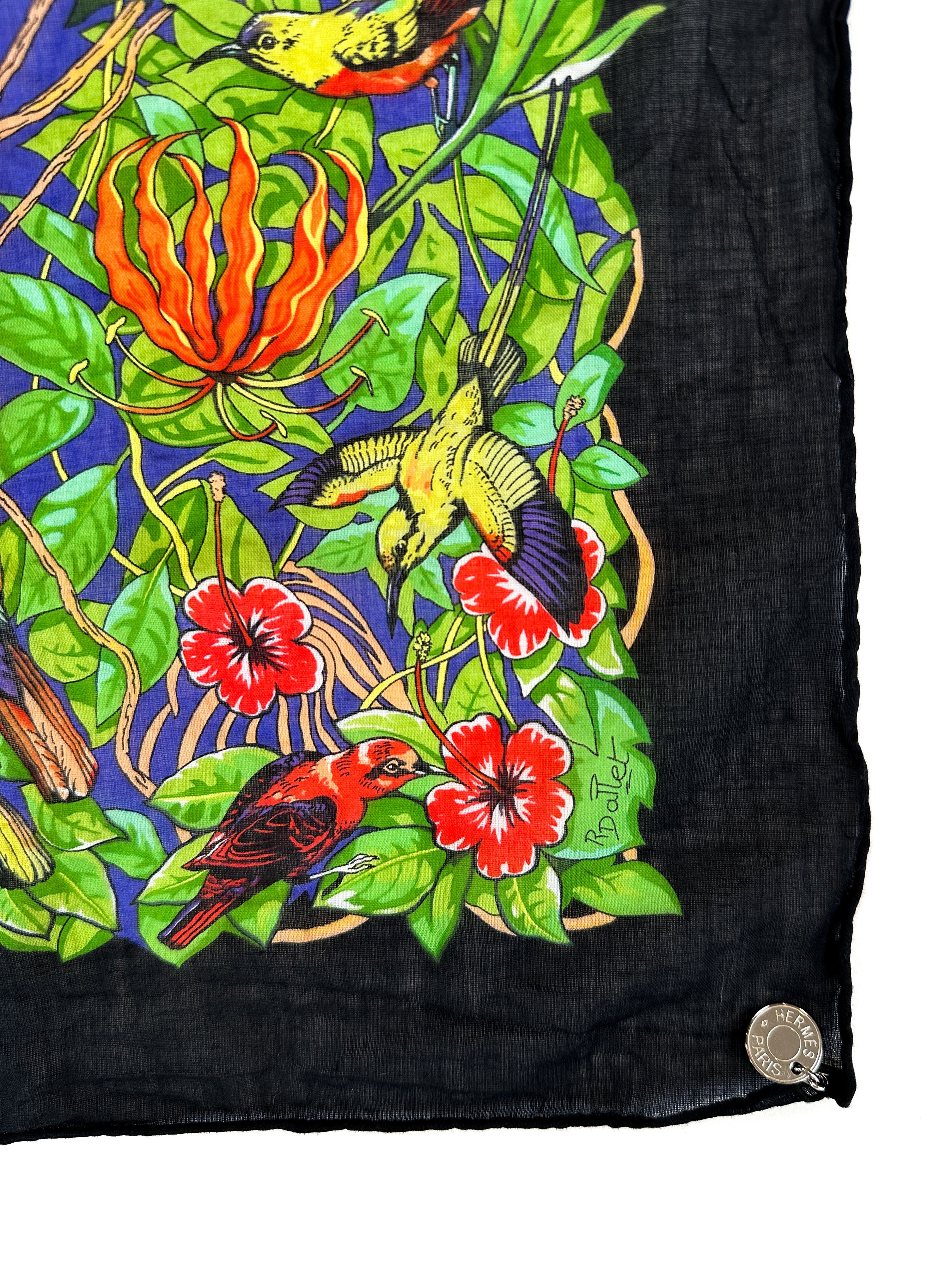 Hermès Jungle Love Charm Cotton 70
