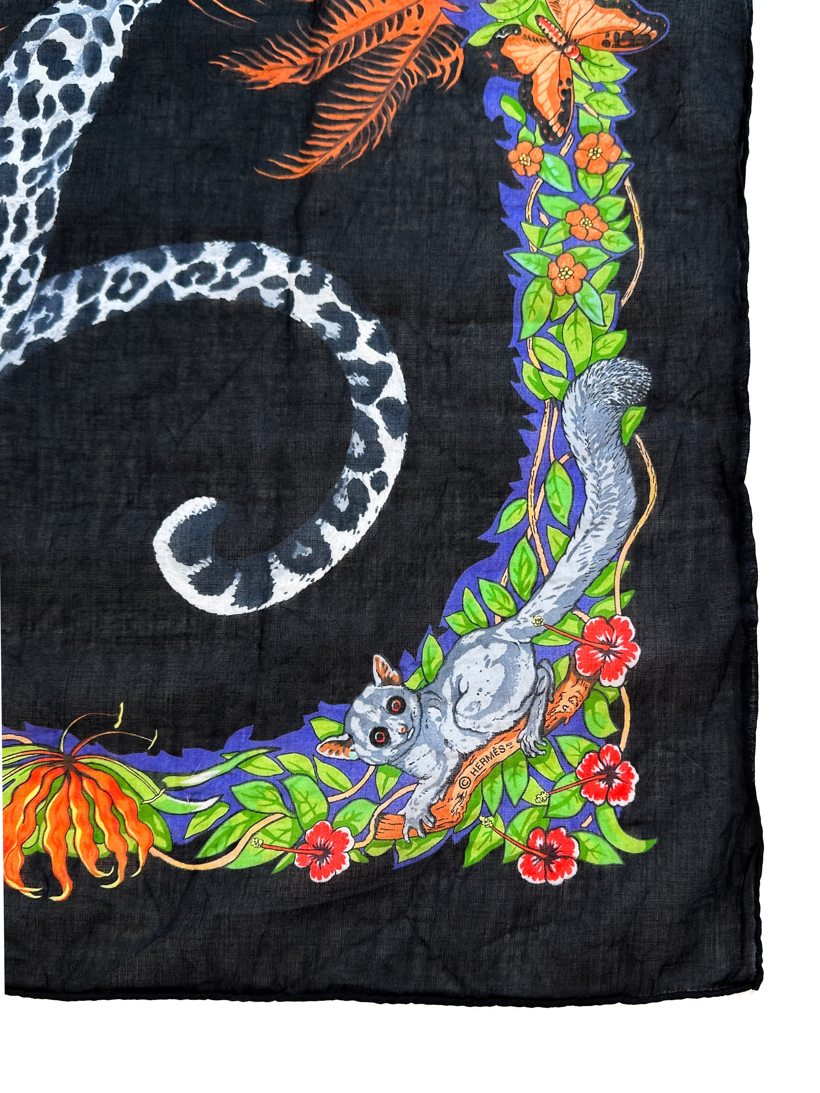Hermès Jungle Love Charm Cotton 70