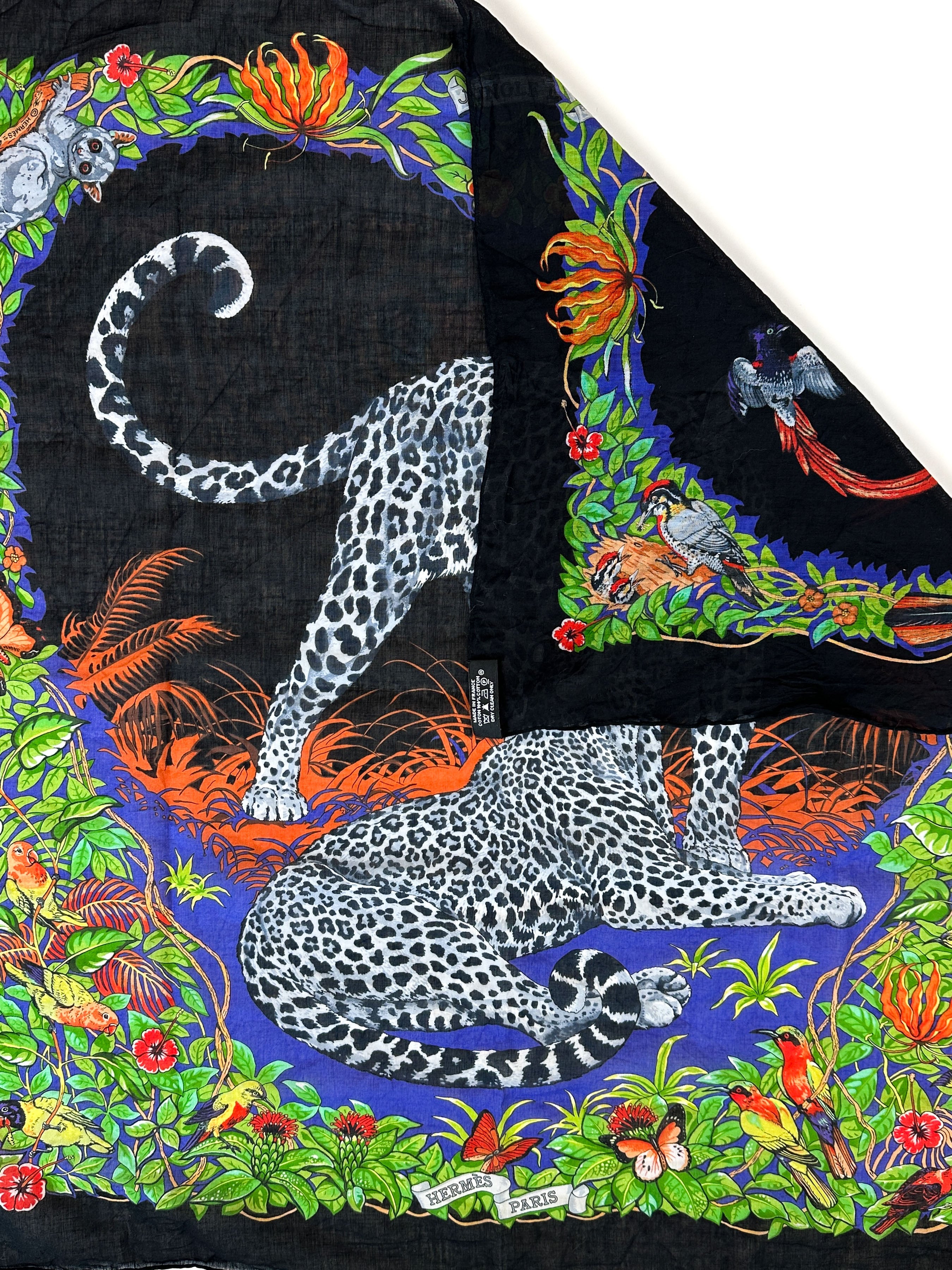 Hermès Jungle Love Charm Cotton 70
