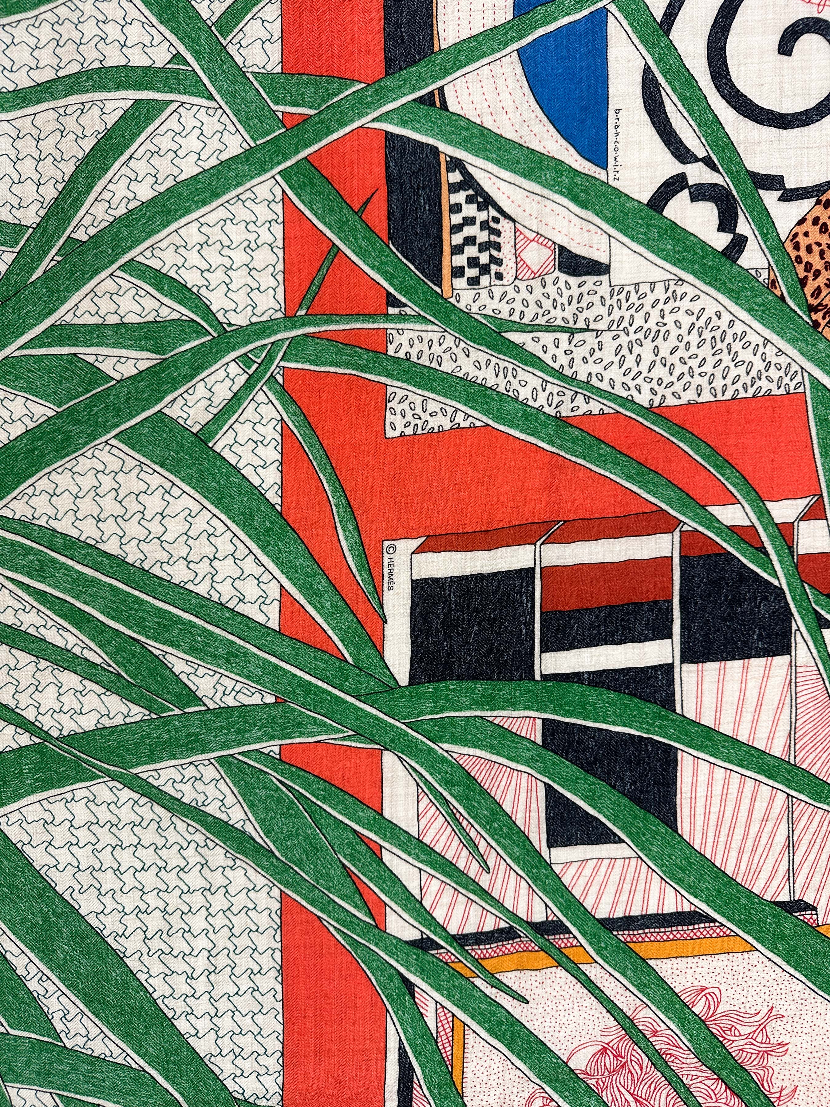 Hermès Rendez-Vous Chez Hermès Cashmere Silk 140