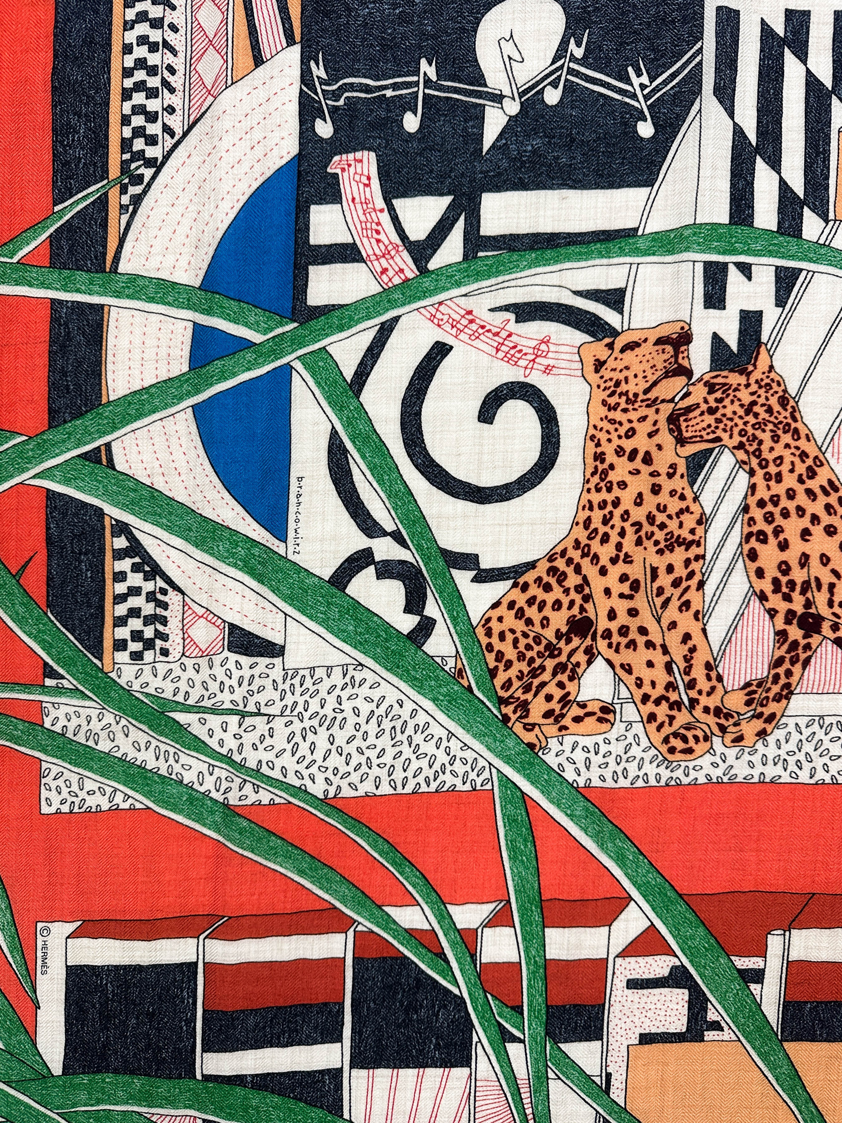 Hermès Rendez-Vous Chez Hermès Cashmere Silk 140