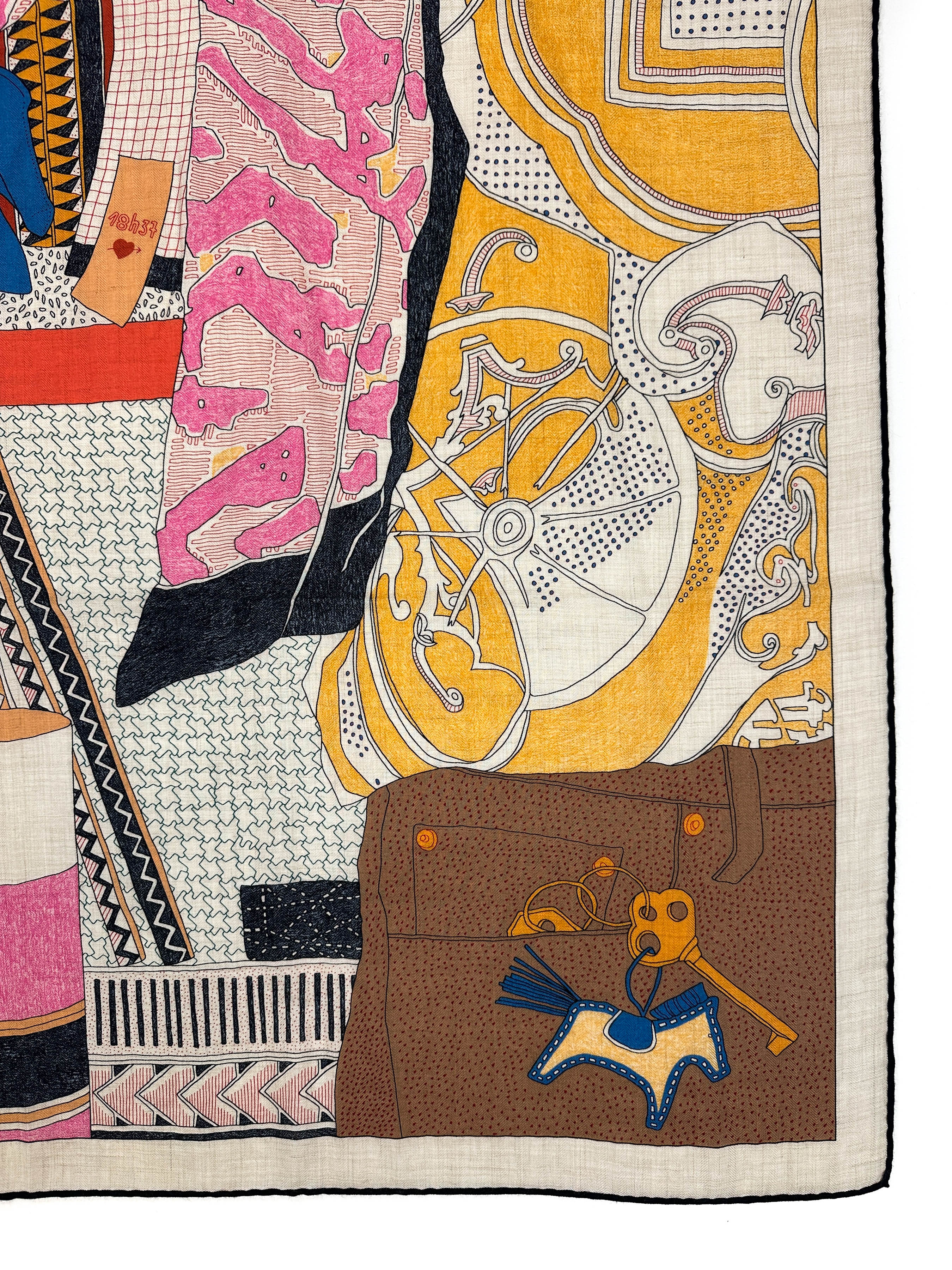 Hermès Rendez-Vous Chez Hermès Cashmere Silk 140