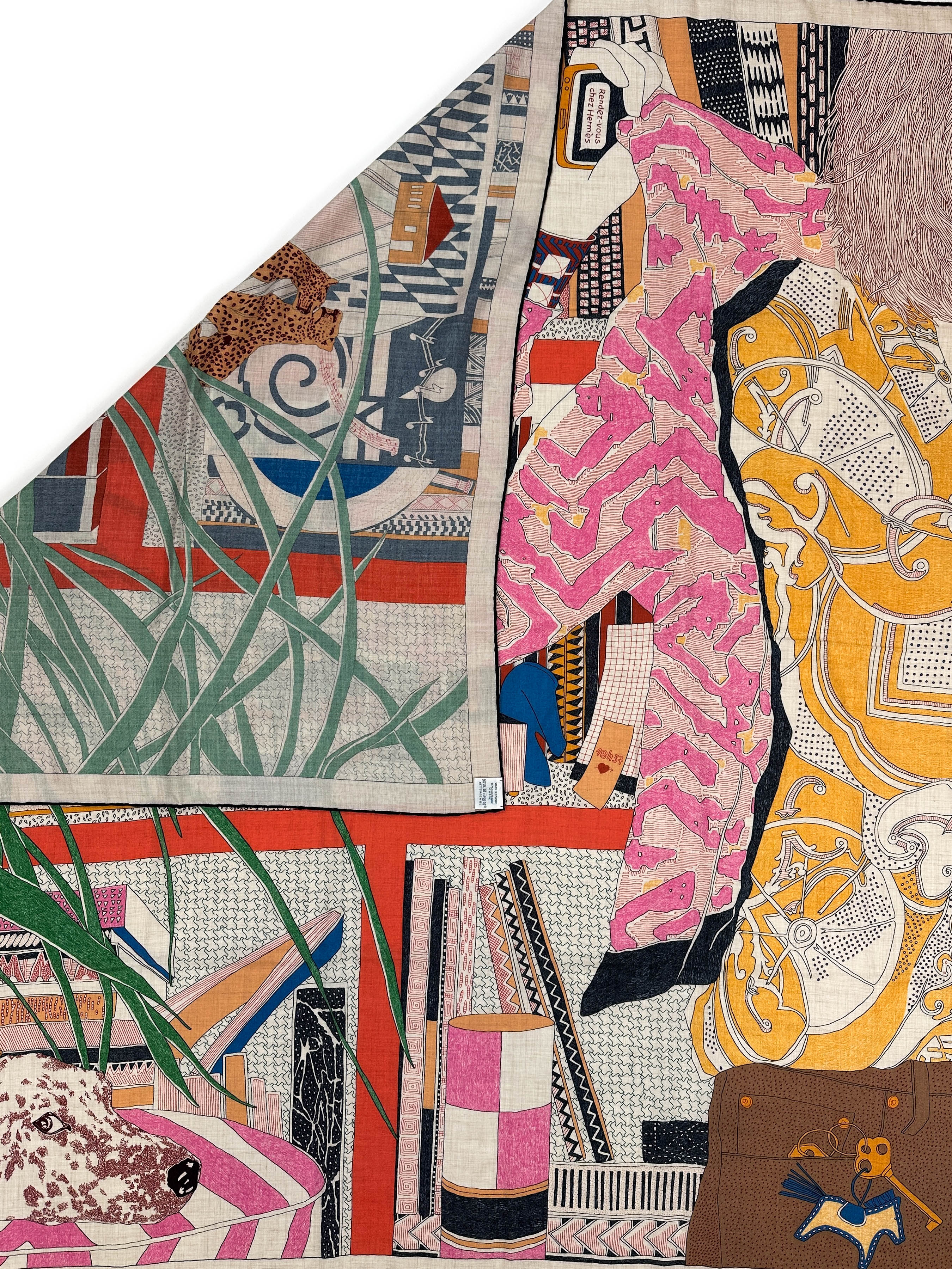 Hermès Rendez-Vous Chez Hermès Cashmere Silk 140