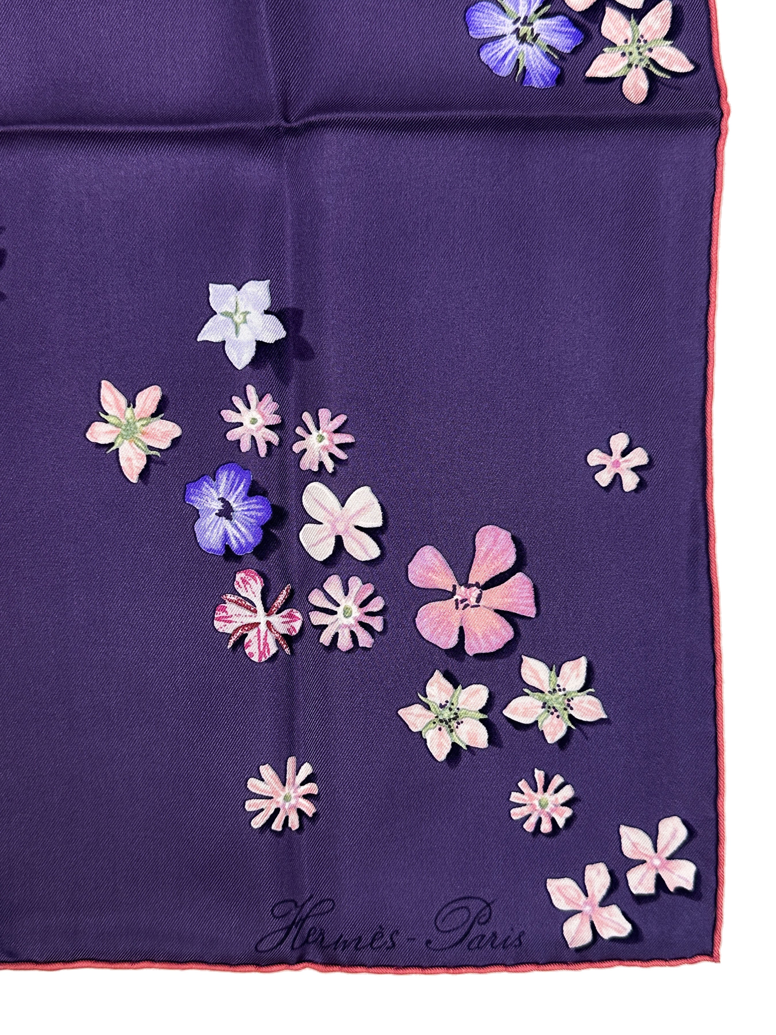 Hermès Flower Power 90