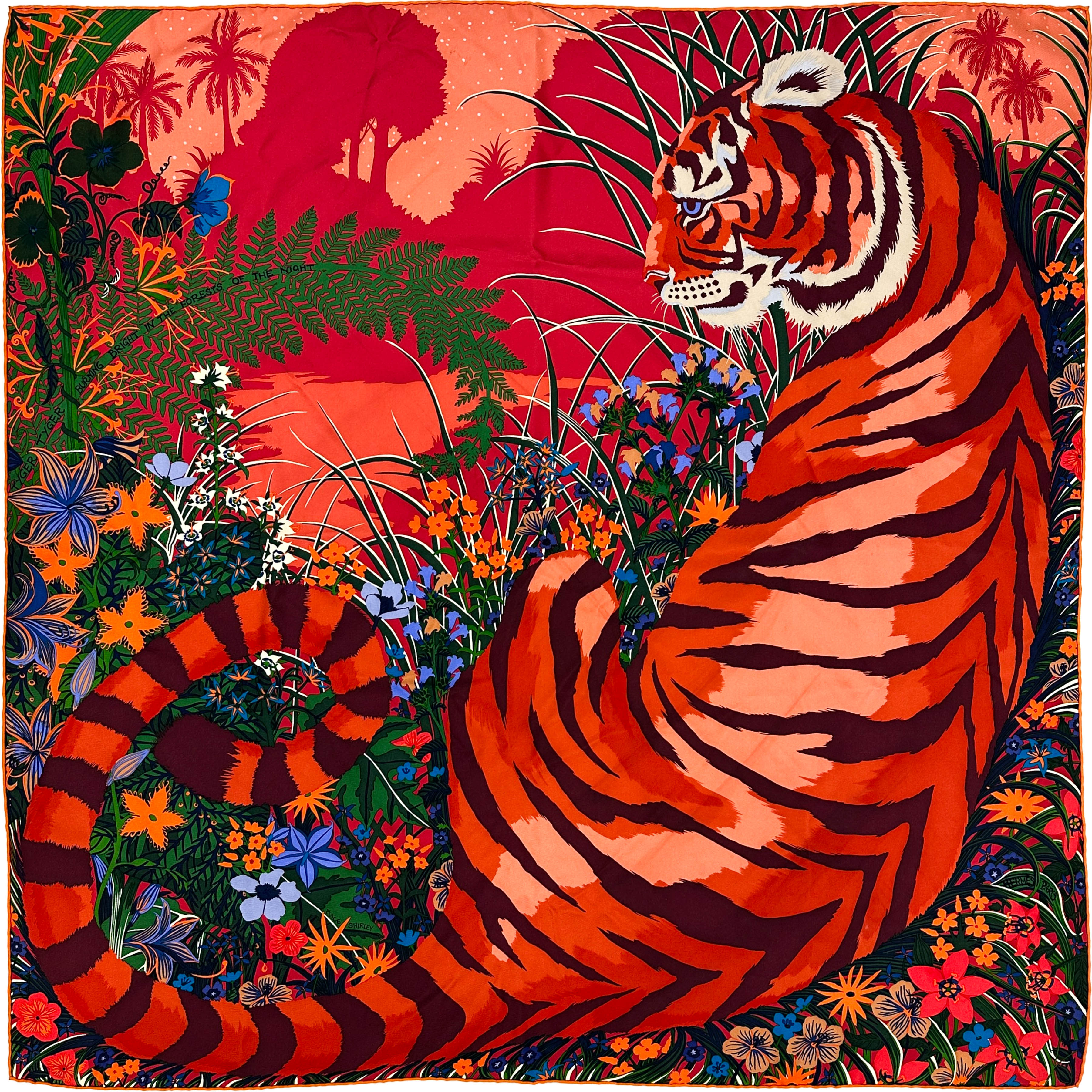 Hermès Tyger Tyger 90