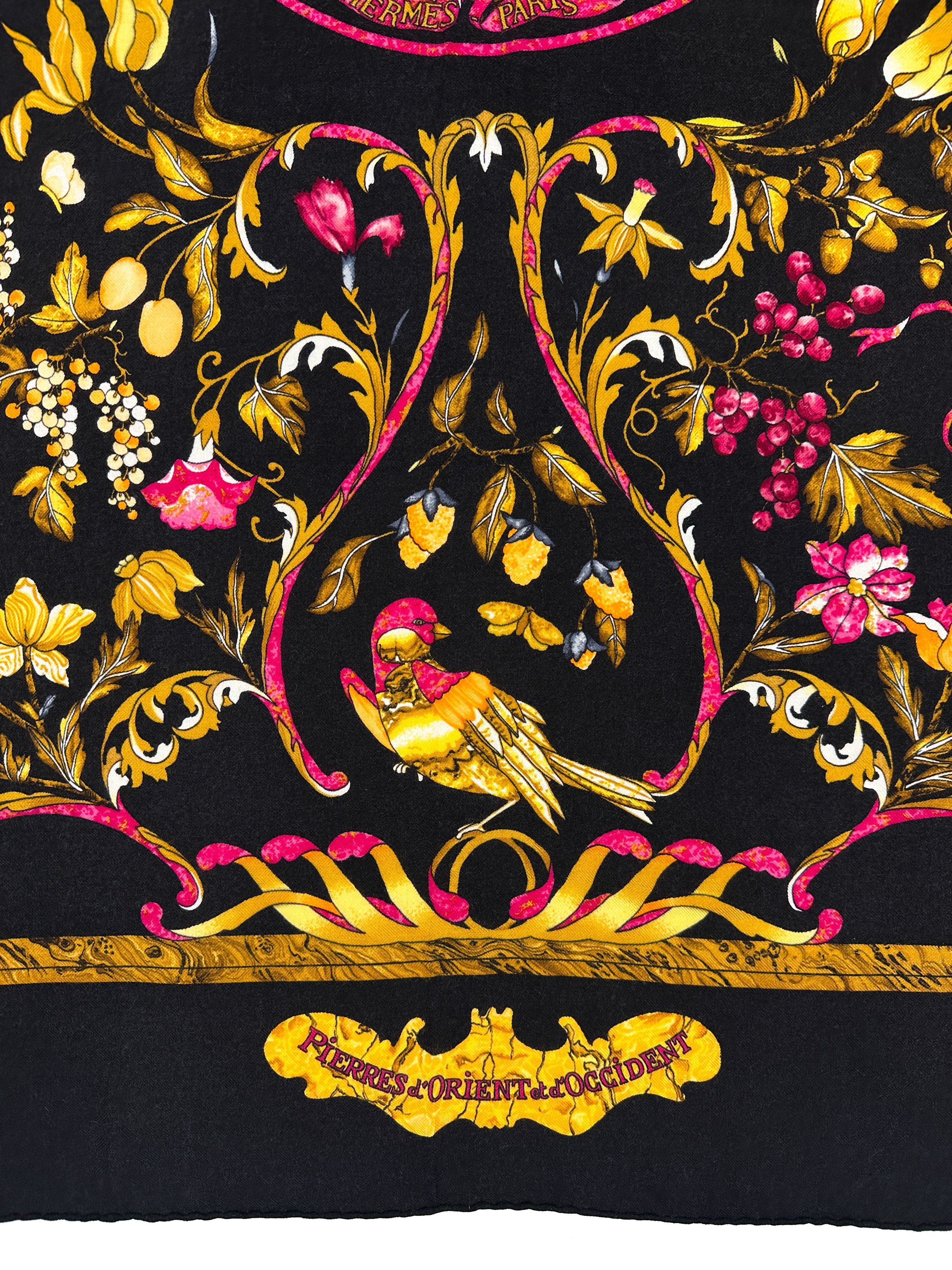 Hermès Pierres d'Orient et d'Occident Cashmere Silk 140