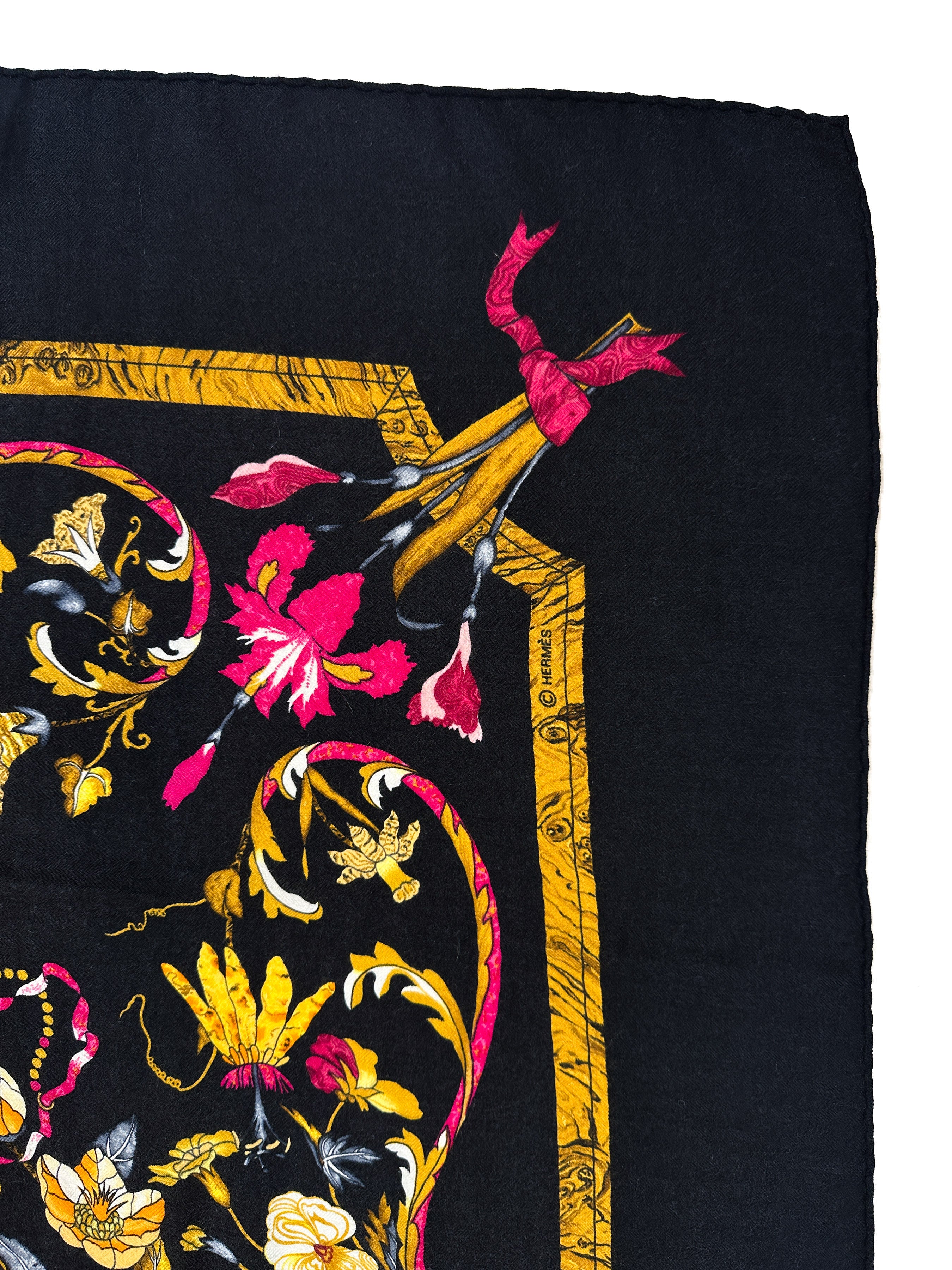 Hermès Pierres d'Orient et d'Occident Cashmere Silk 140