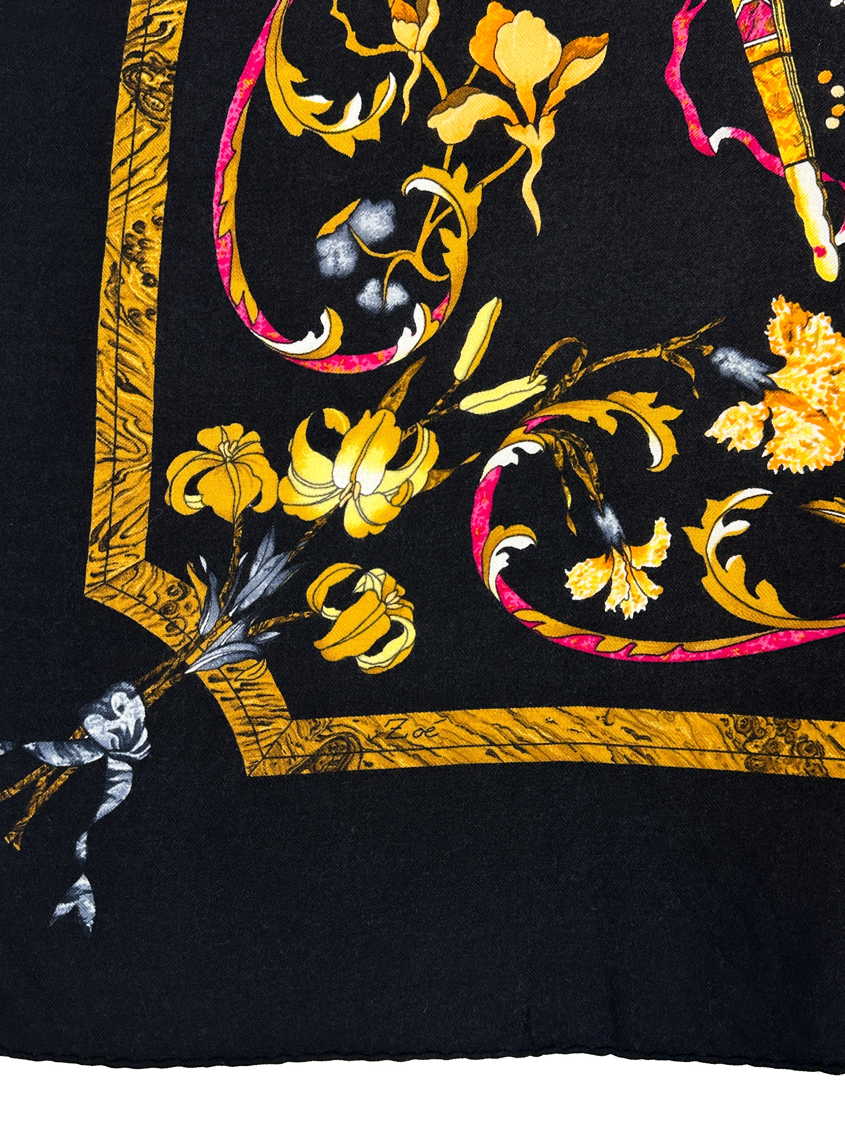 Hermès Pierres d'Orient et d'Occident Cashmere Silk 140