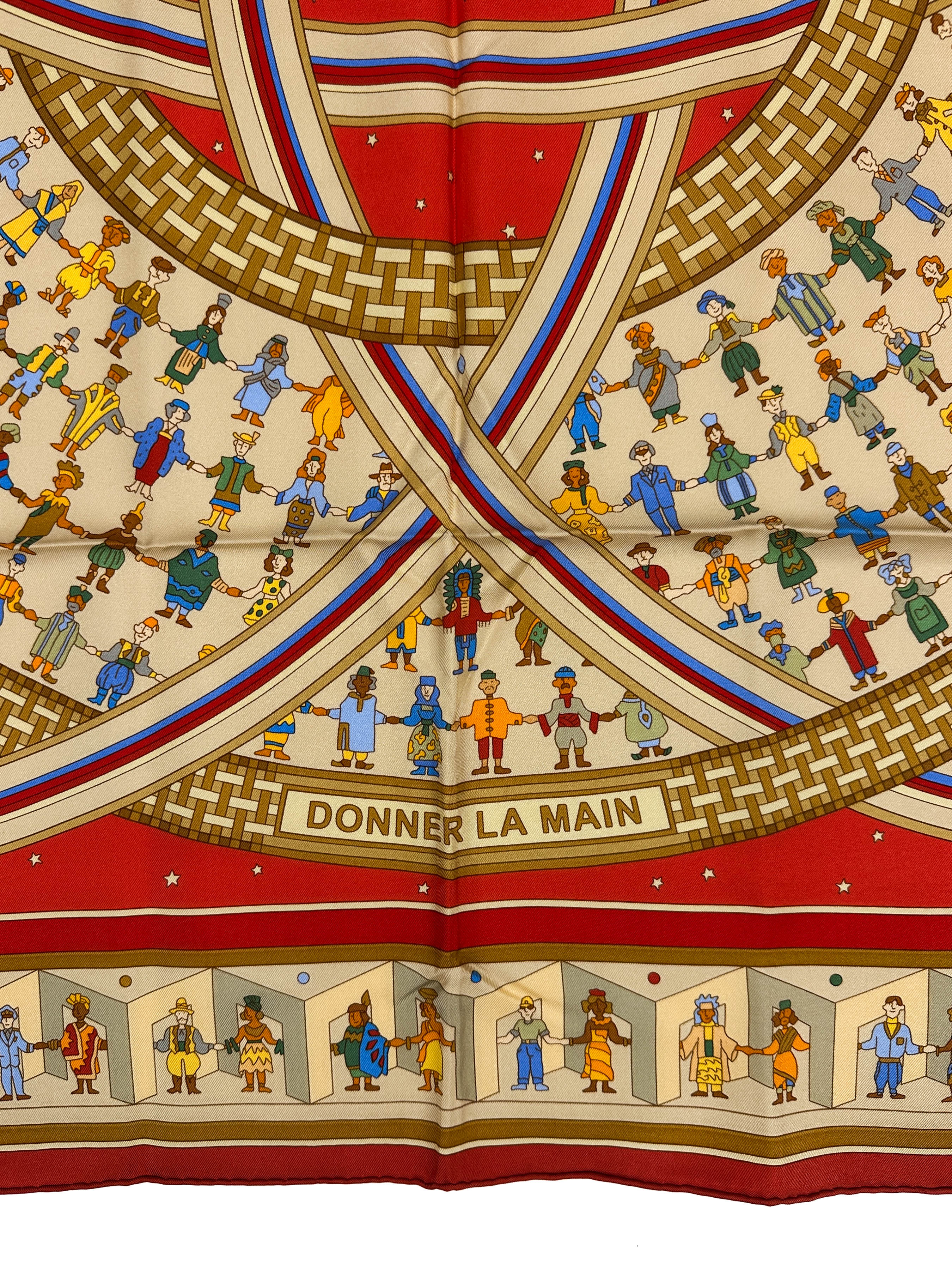 Hermès Donner la Main 90