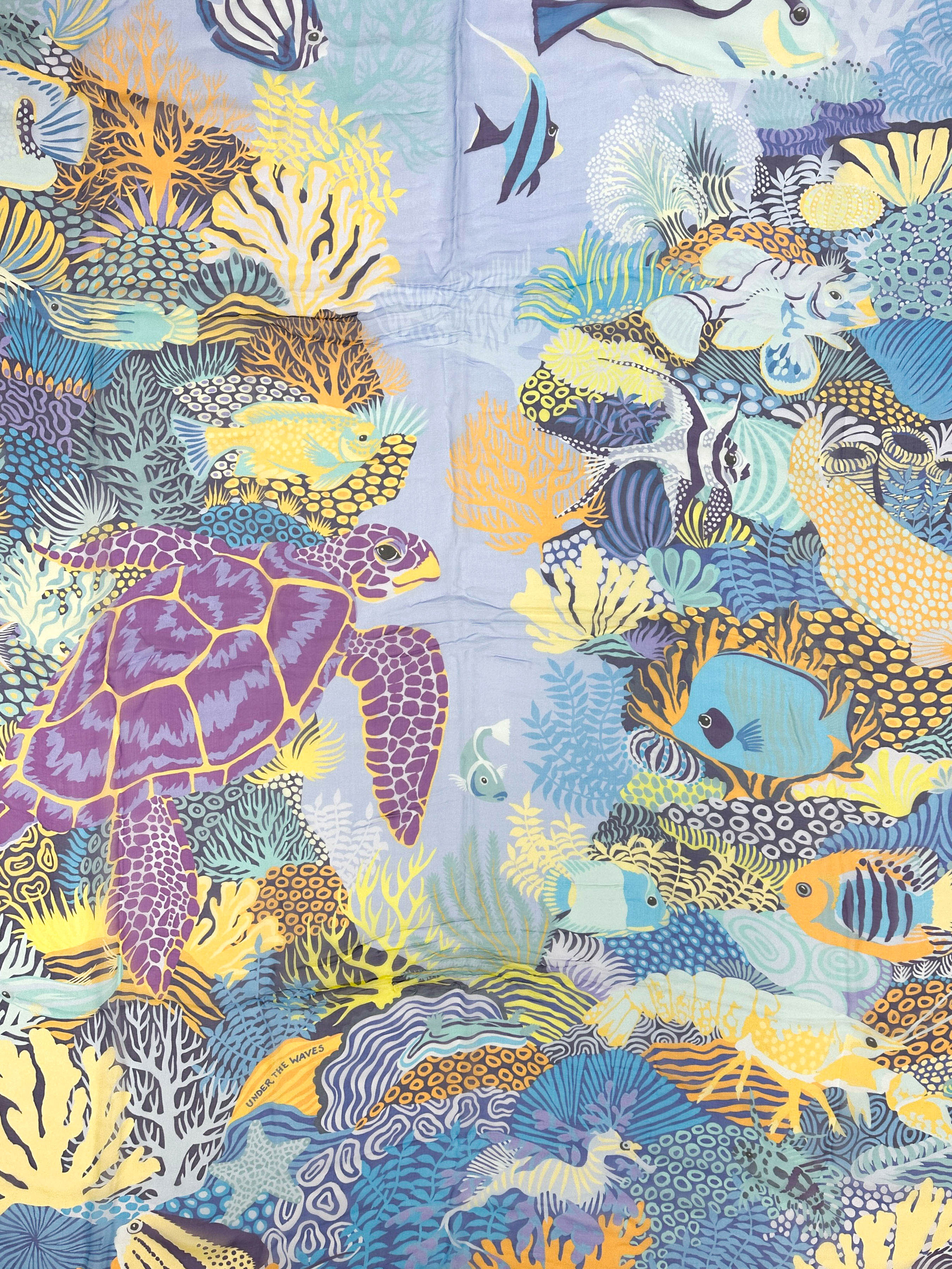 Hermès Under The Waves Mousseline 140