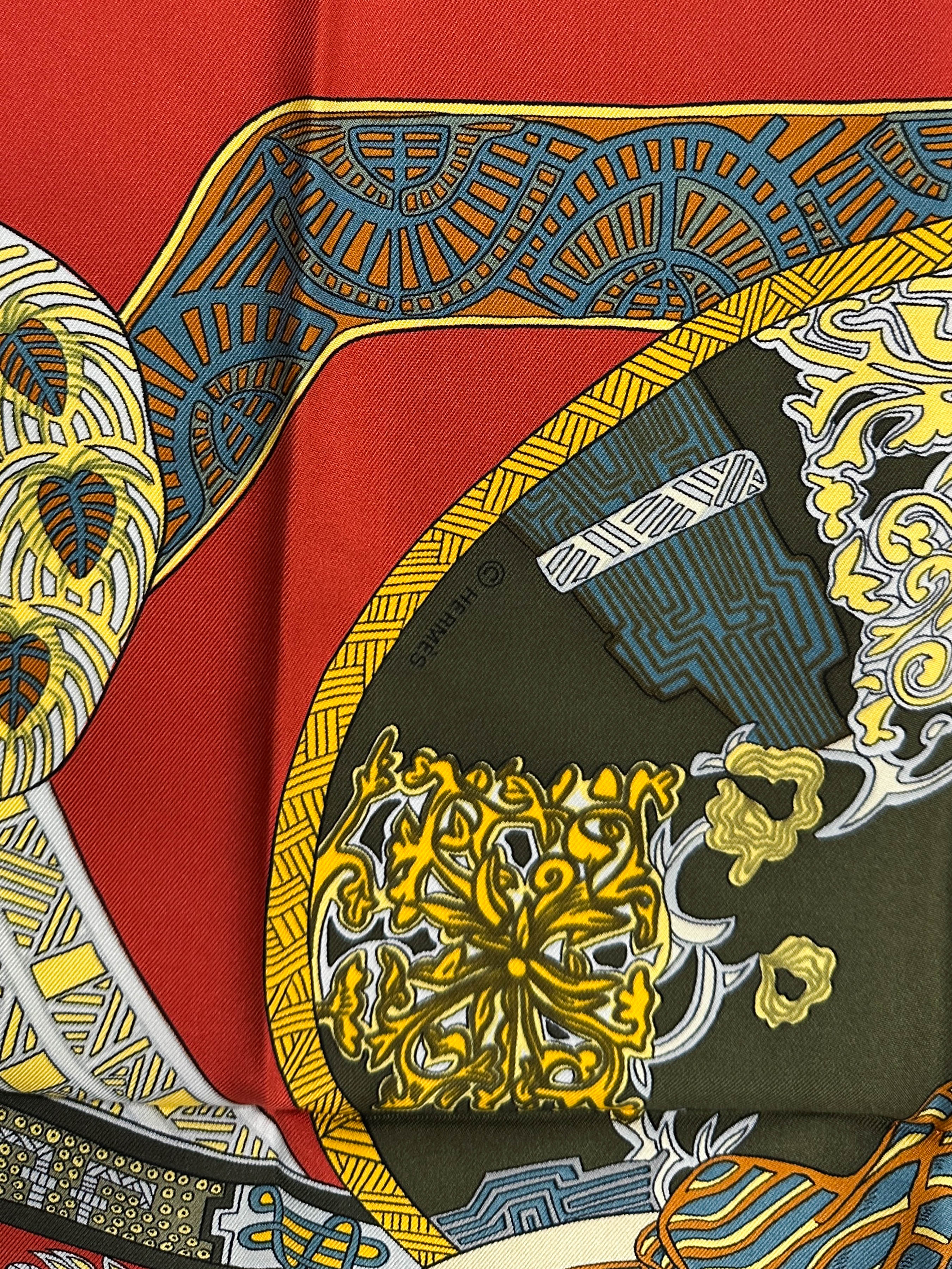 Hermès Art Des Steppes 90