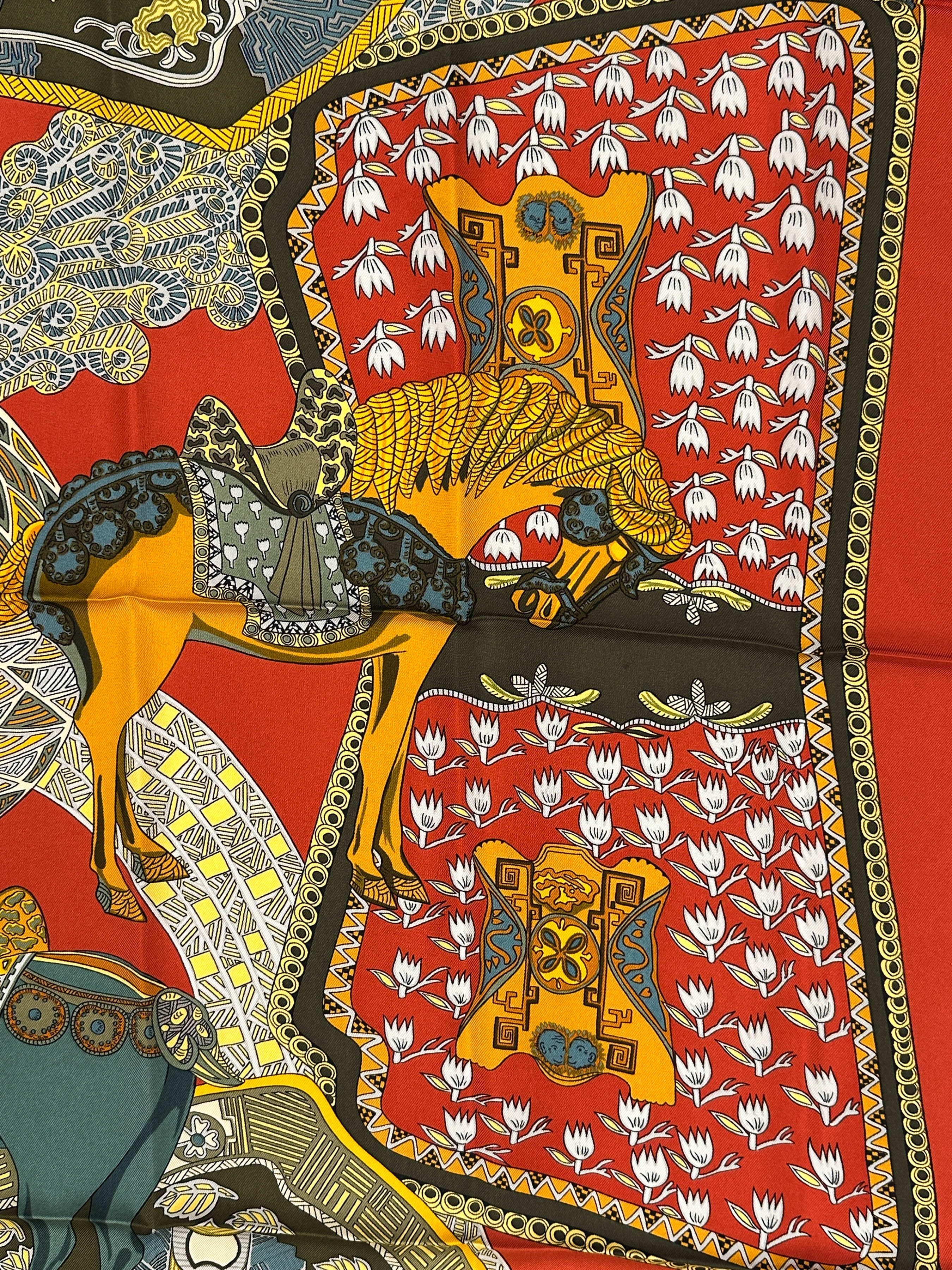 Hermès Art Des Steppes 90
