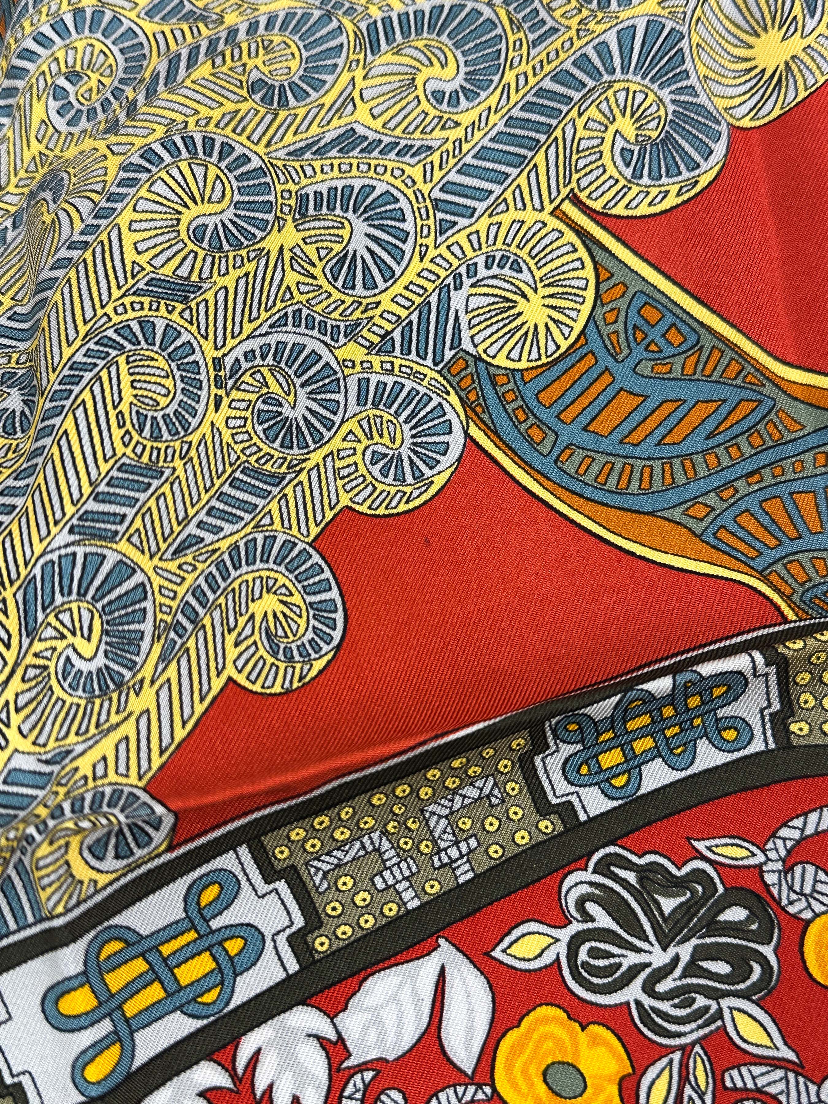 Hermès Art Des Steppes 90
