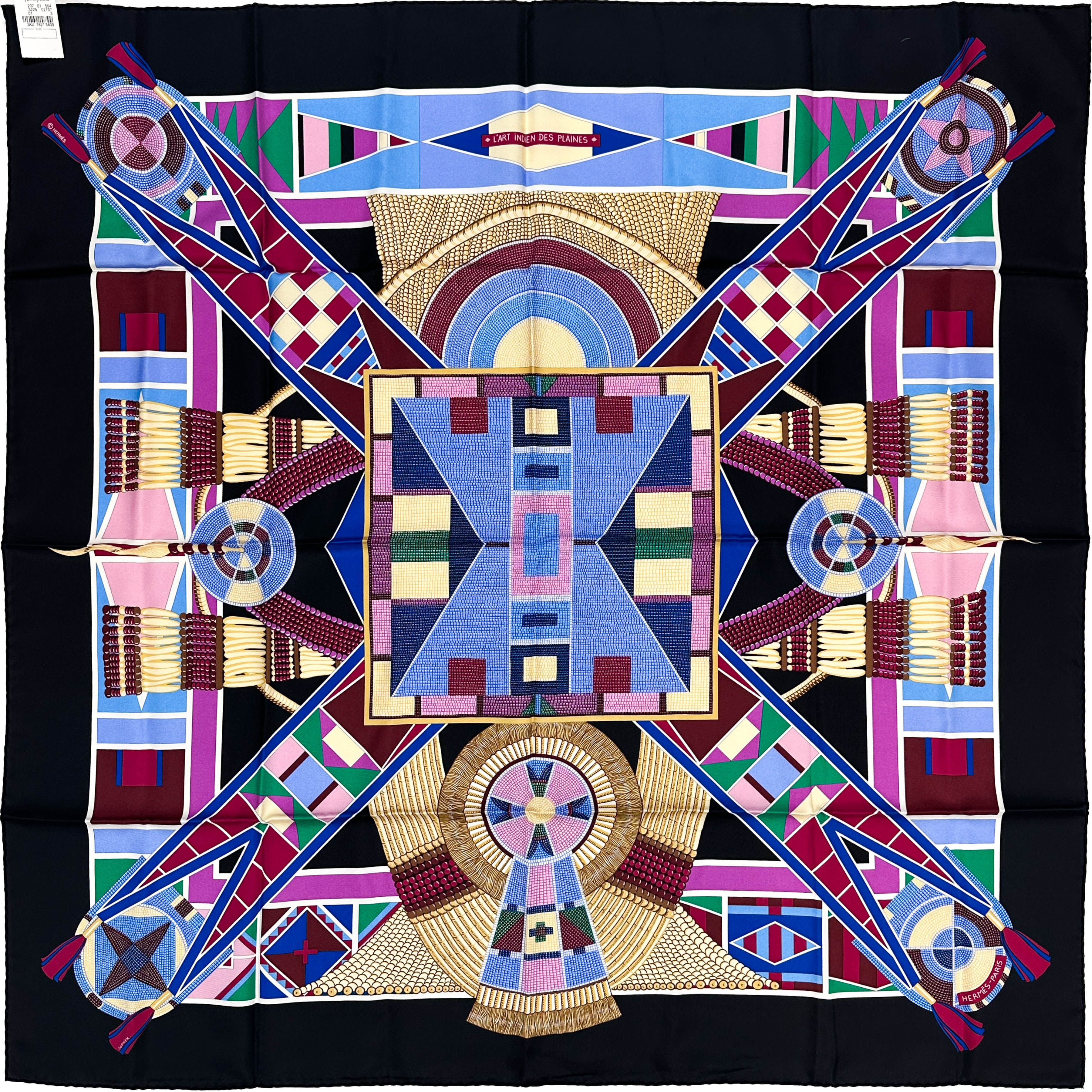 Hermès L'art Indien des Plaines 90