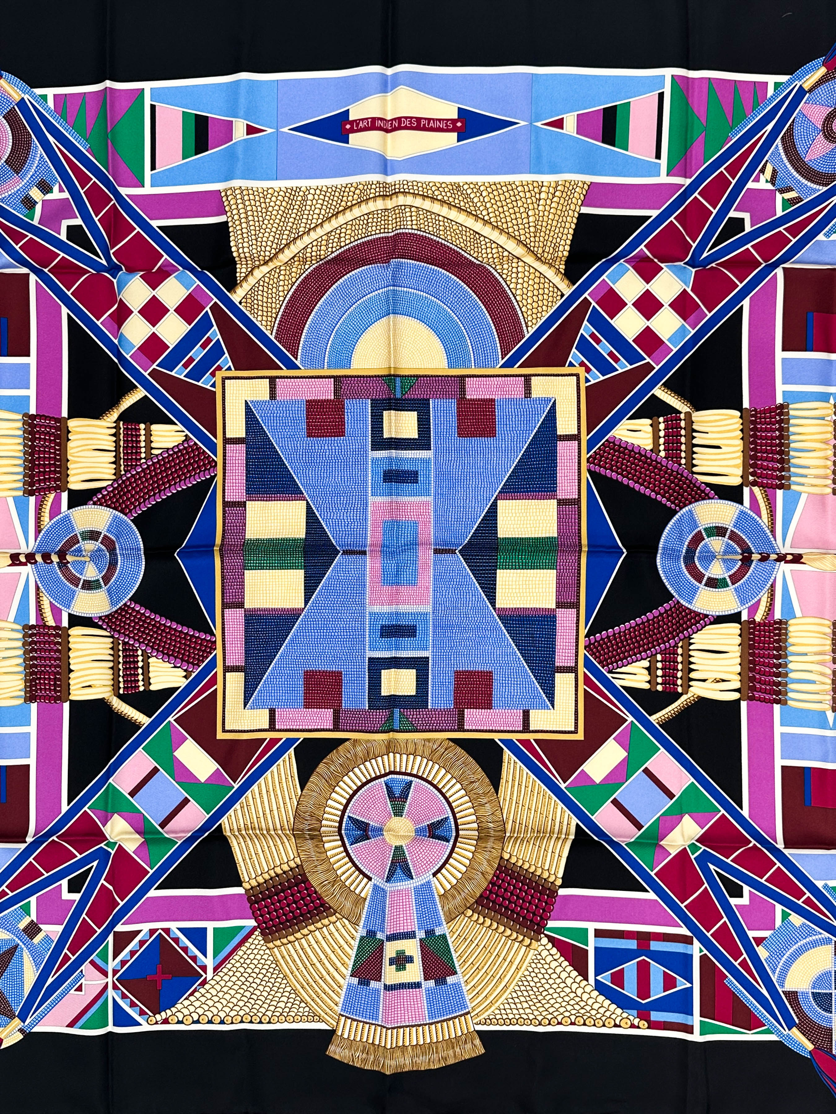 Hermès L'art Indien des Plaines 90
