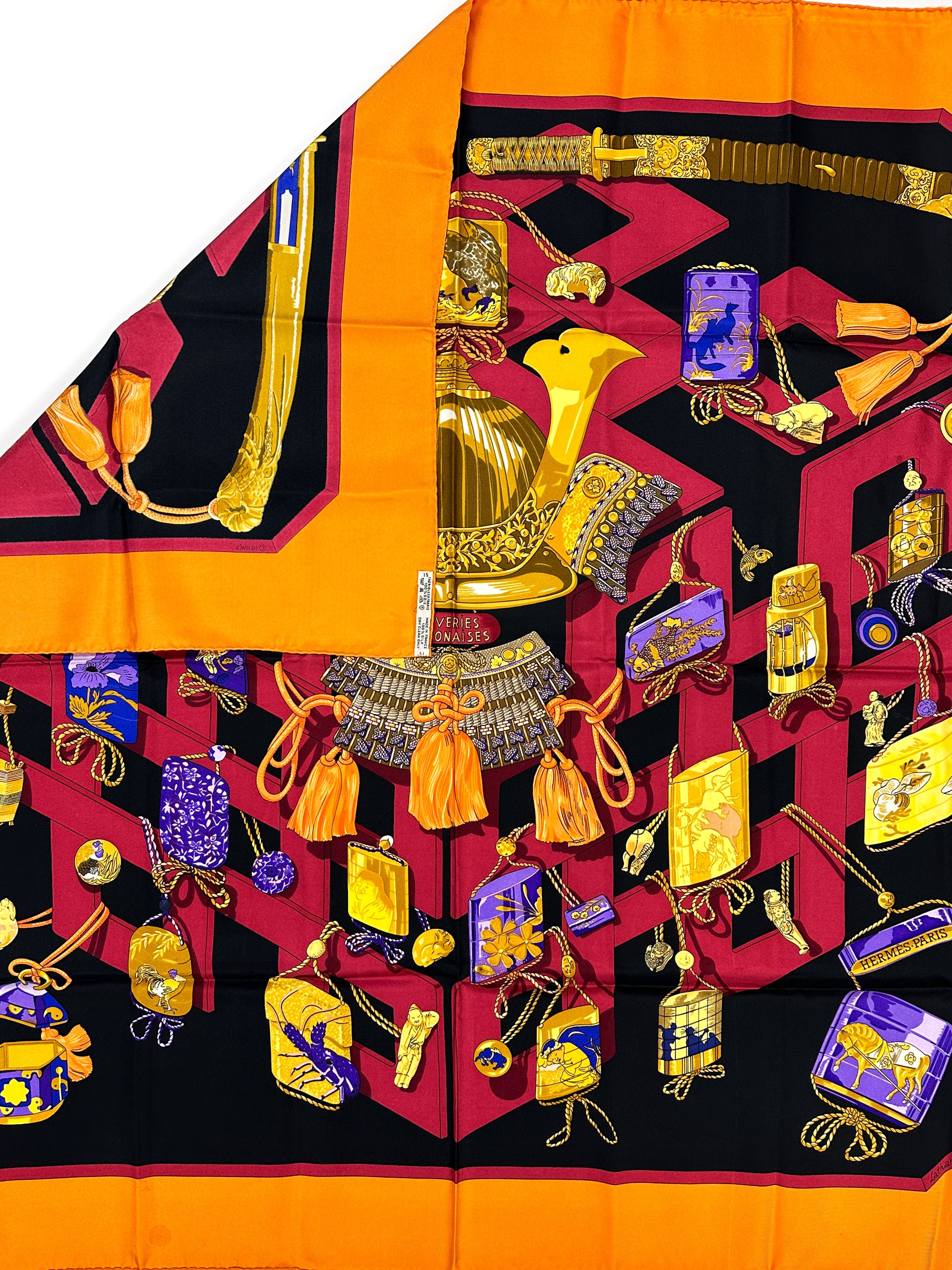 Hermès Rêveries Japonaises 90