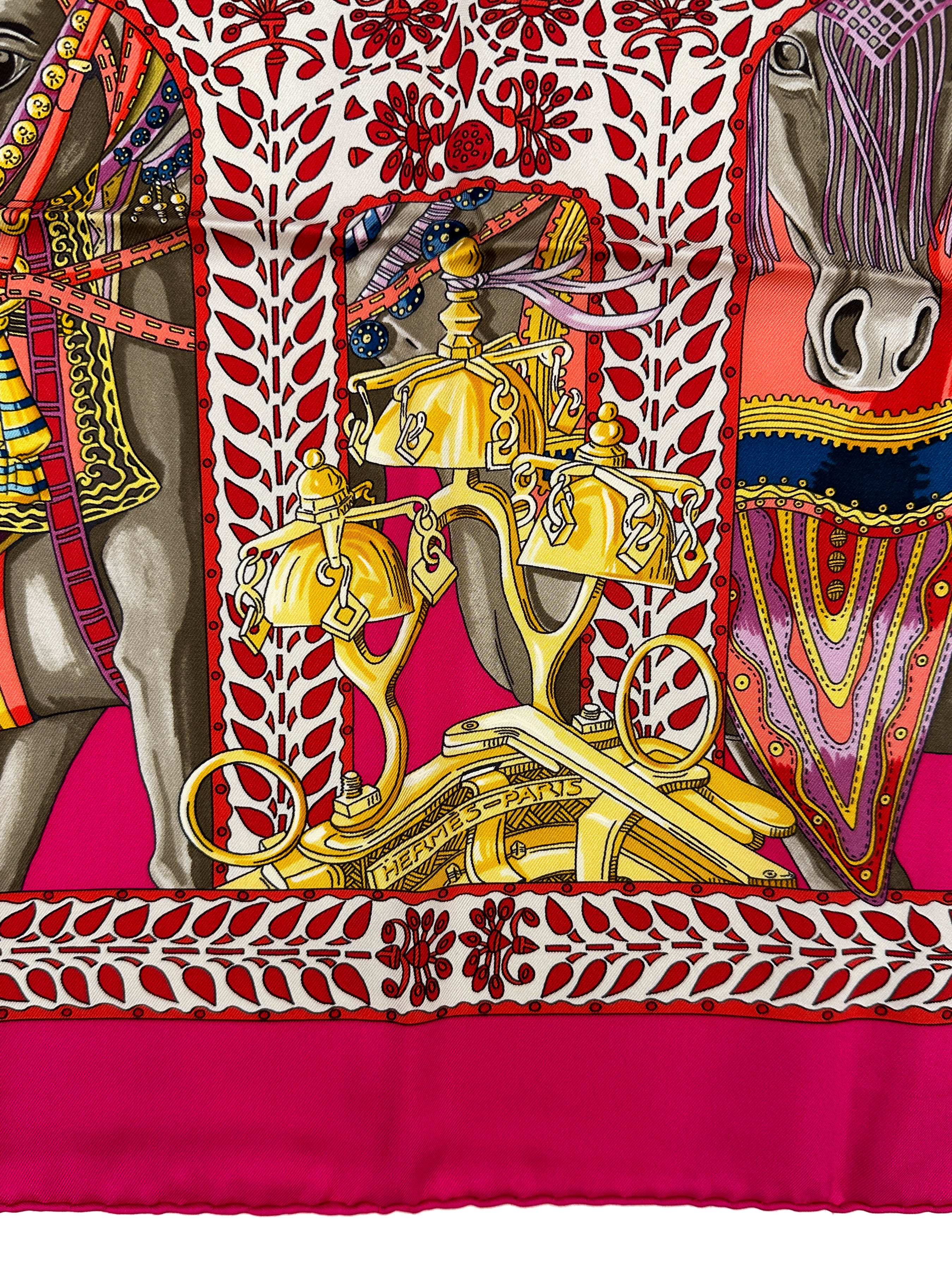 Hermès La Danse du Cheval Marwari 90