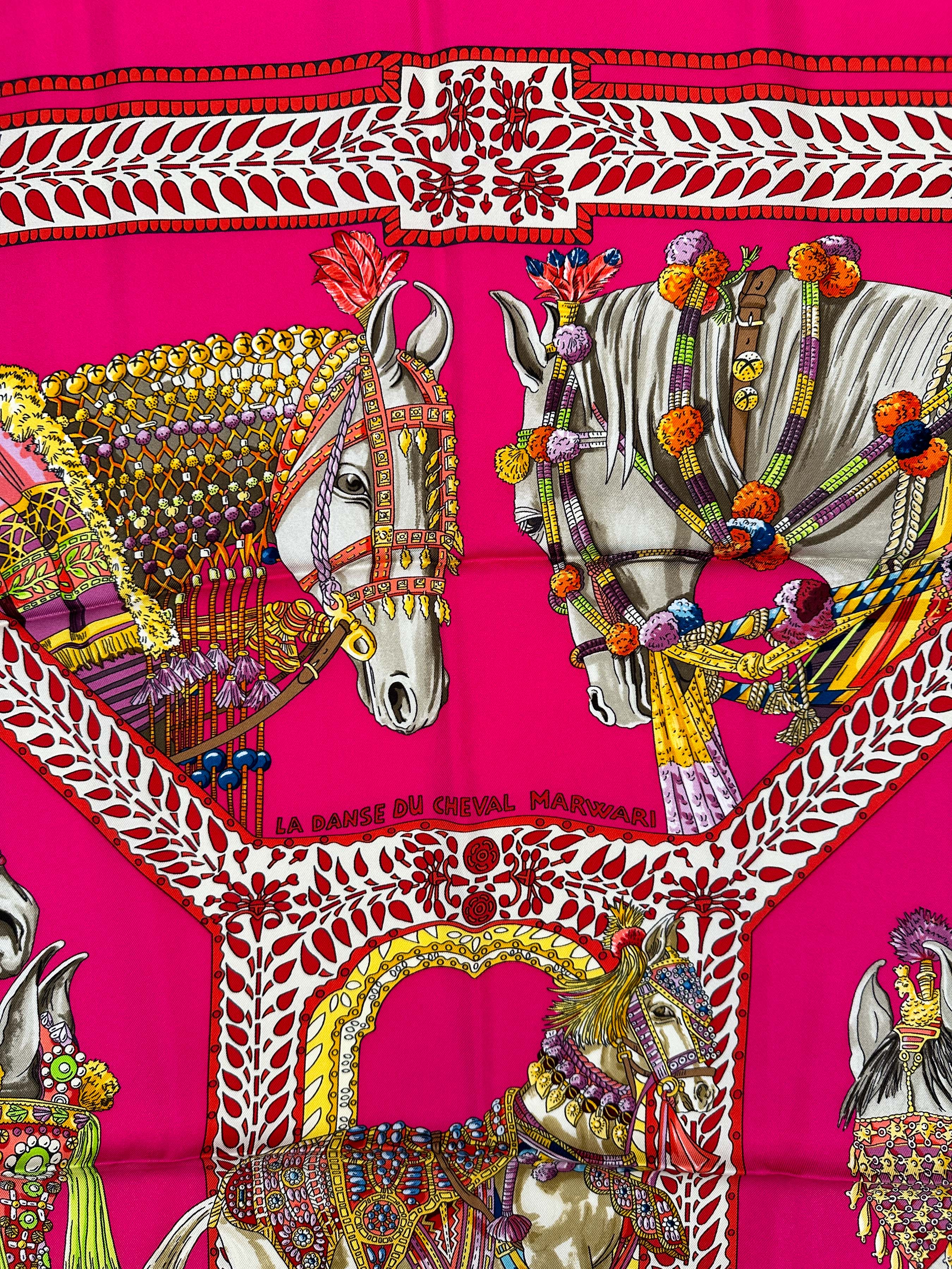 Hermès La Danse du Cheval Marwari 90