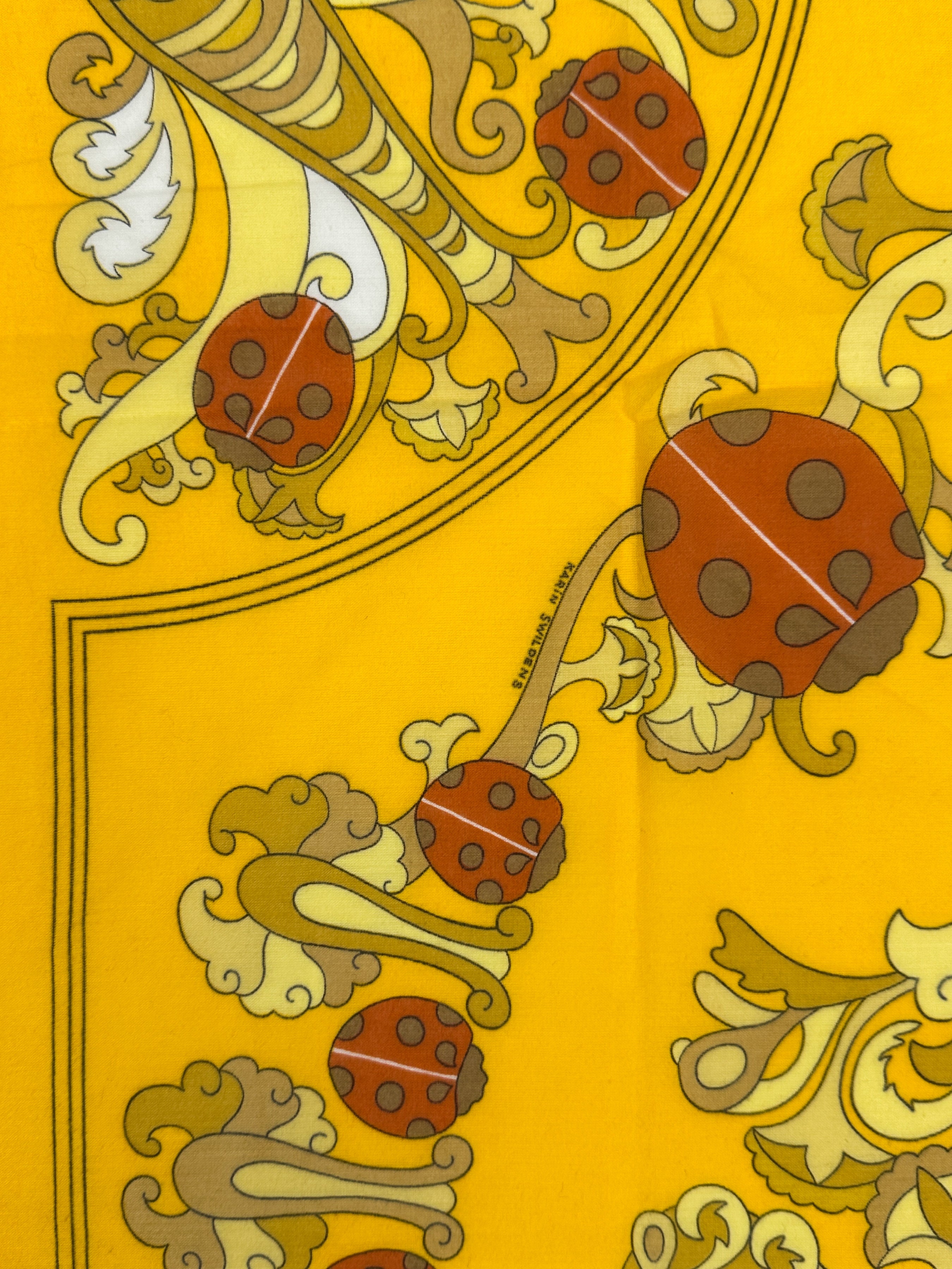 Hermès Les Coccinelles Cotton 90