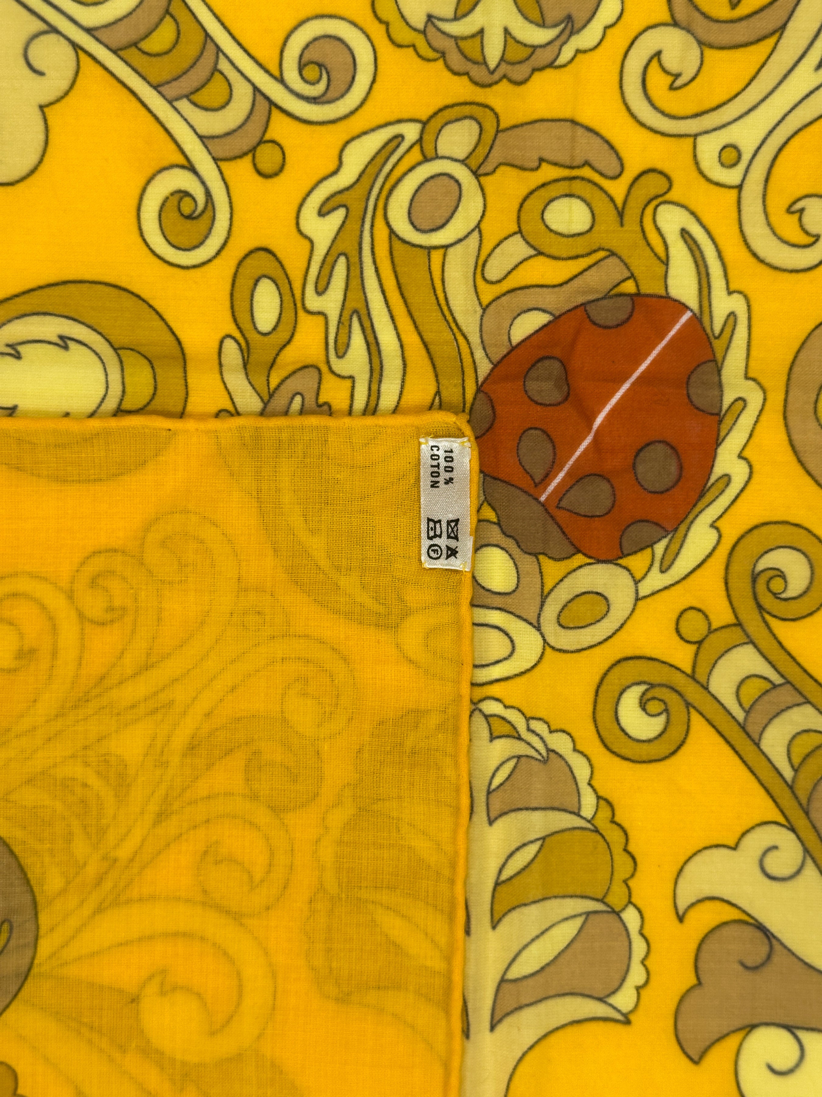 Hermès Les Coccinelles Cotton 90