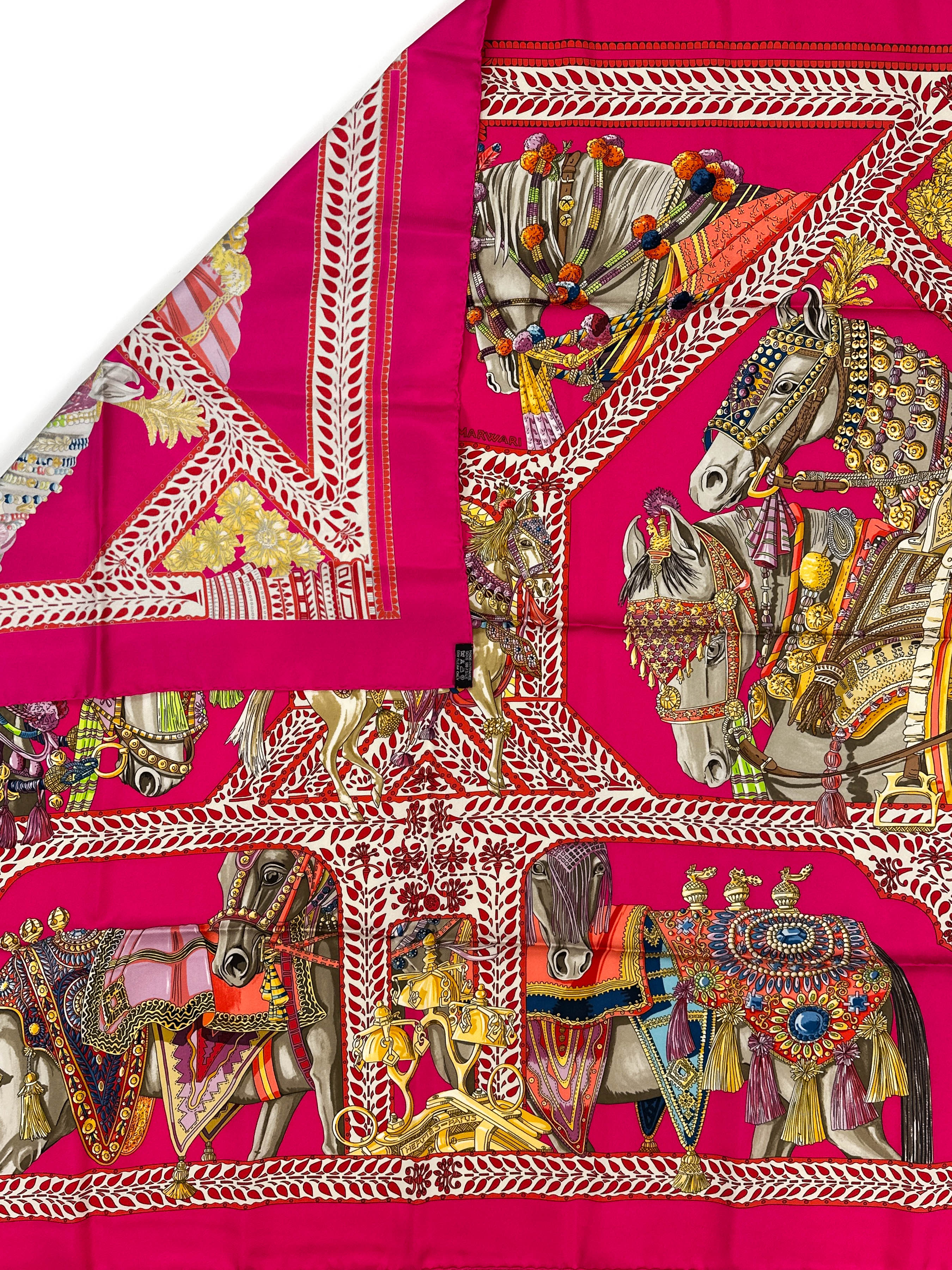 Hermès La Danse du Cheval Marwari 90