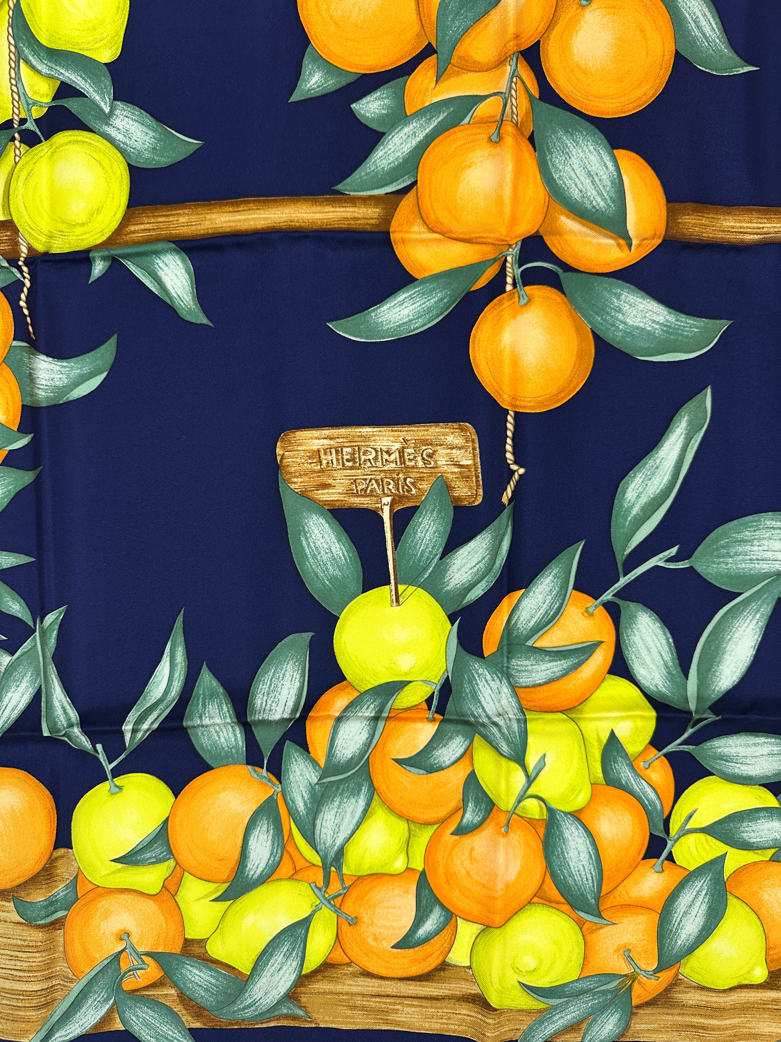 Hermès Oranges et Citrons 90