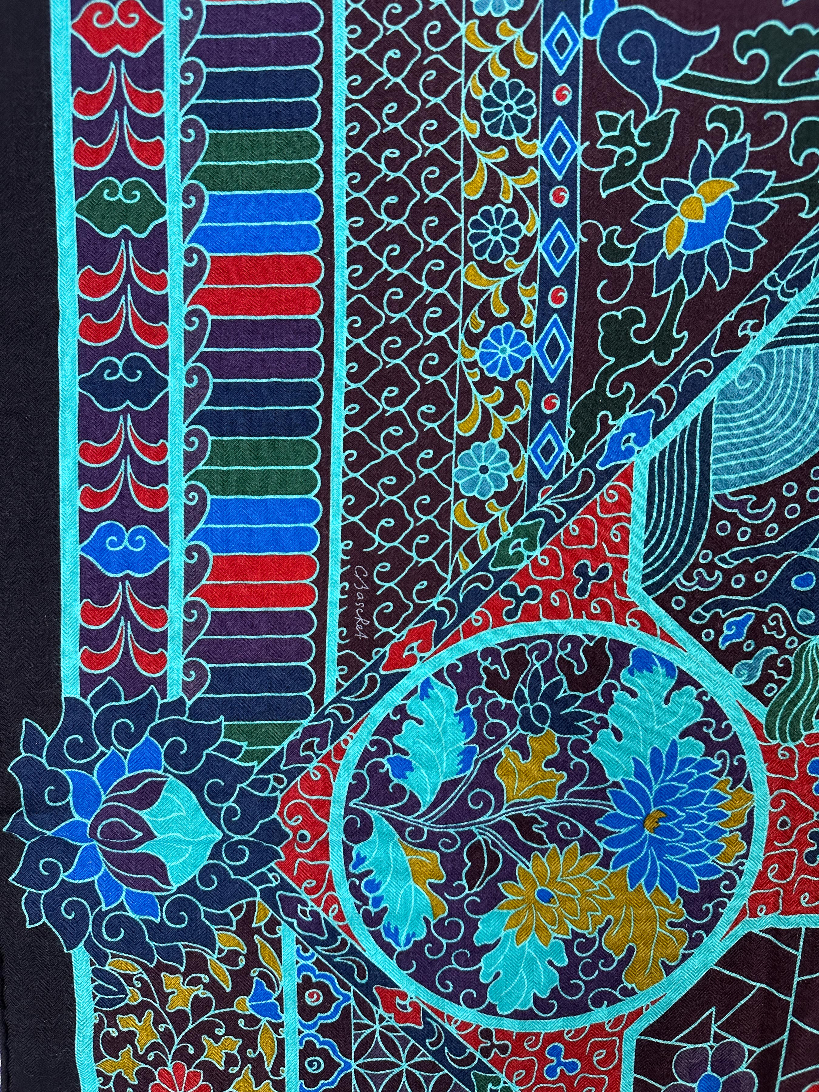Hermès Collections Imperiales Cashmere Silk 140