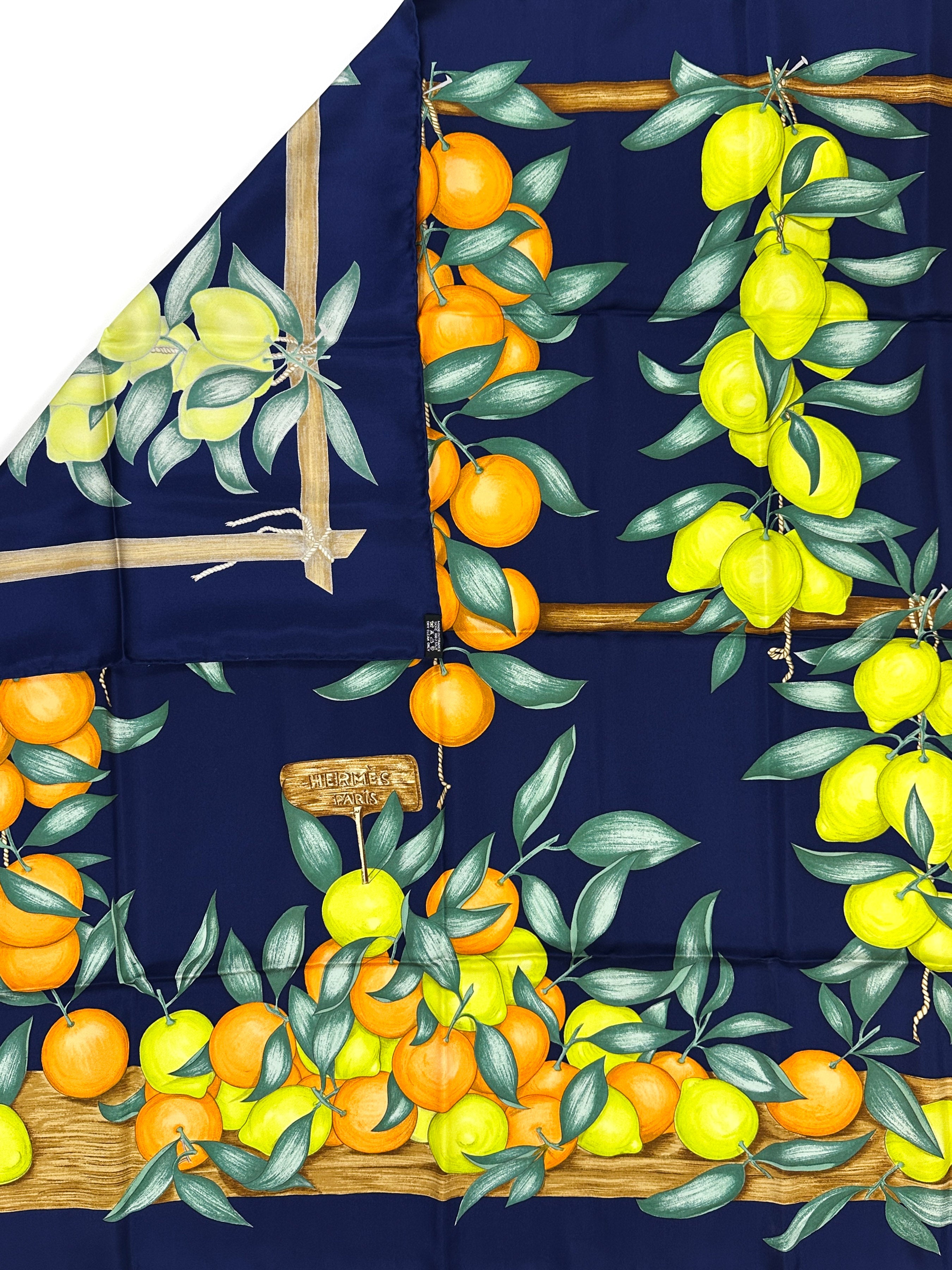 Hermès Oranges et Citrons 90