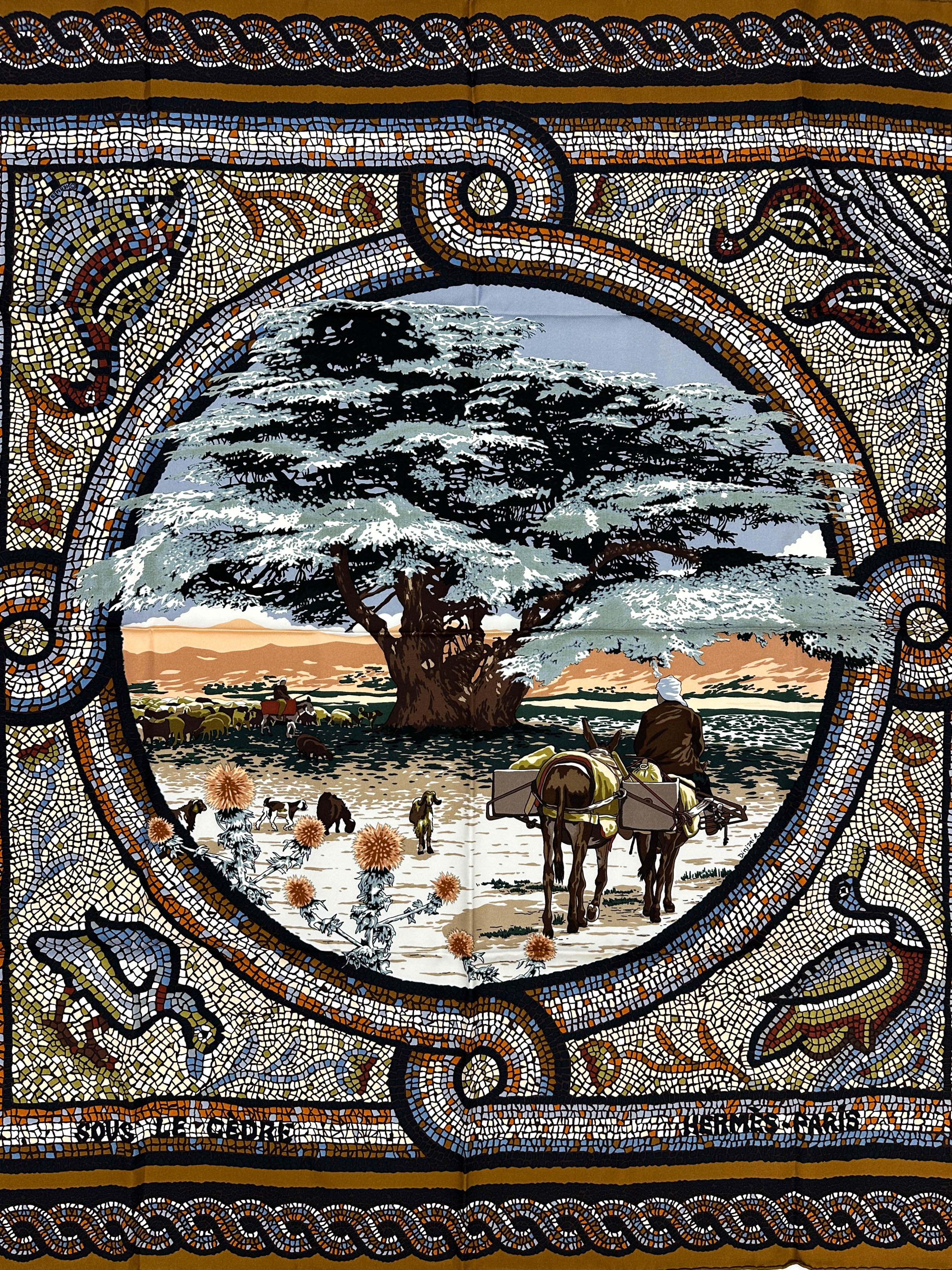 Hermès Sous Le Cèdre 90