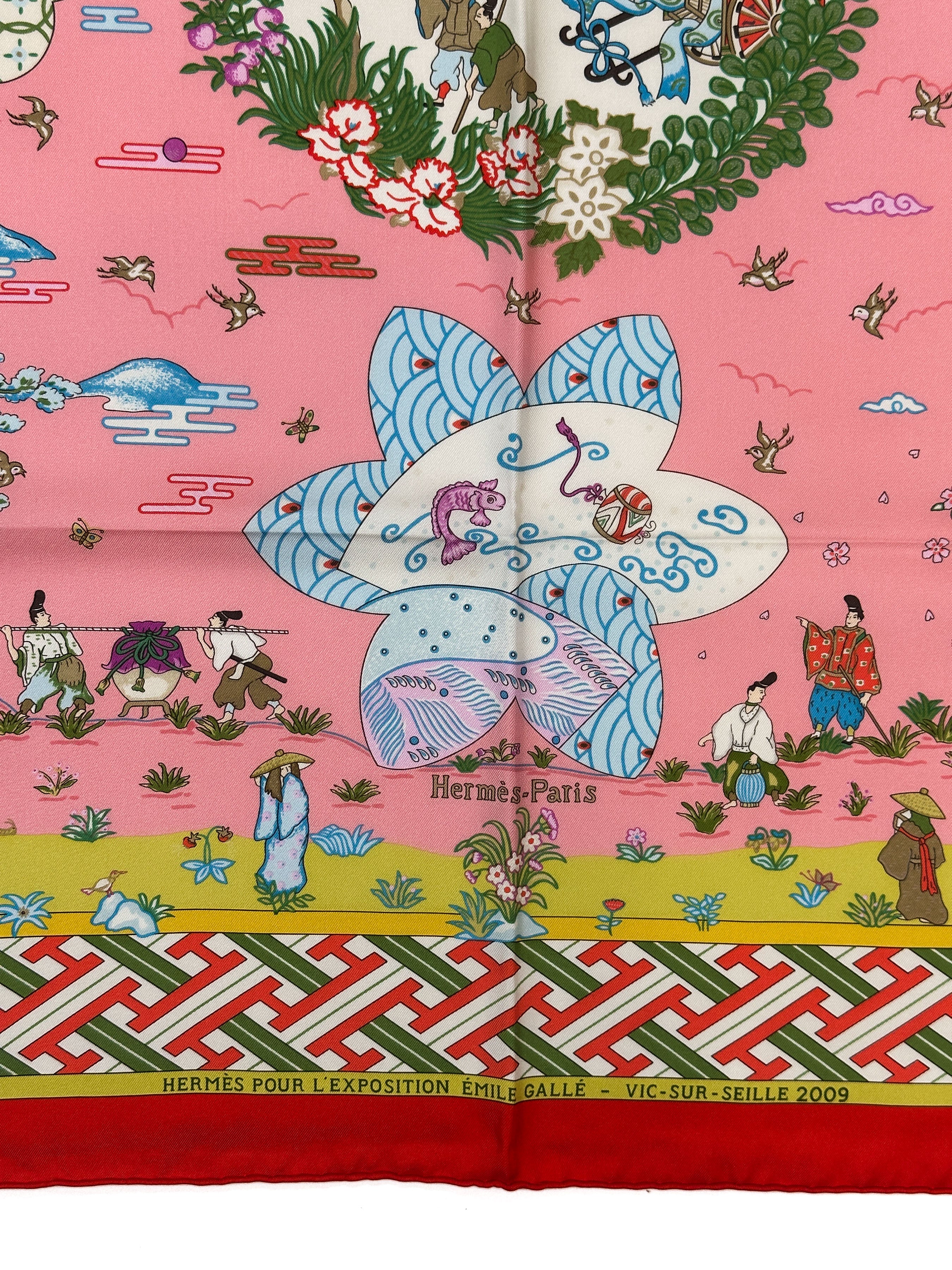 Hermès Special Edition 2009 Émile Gallé Ballade de Heian 90