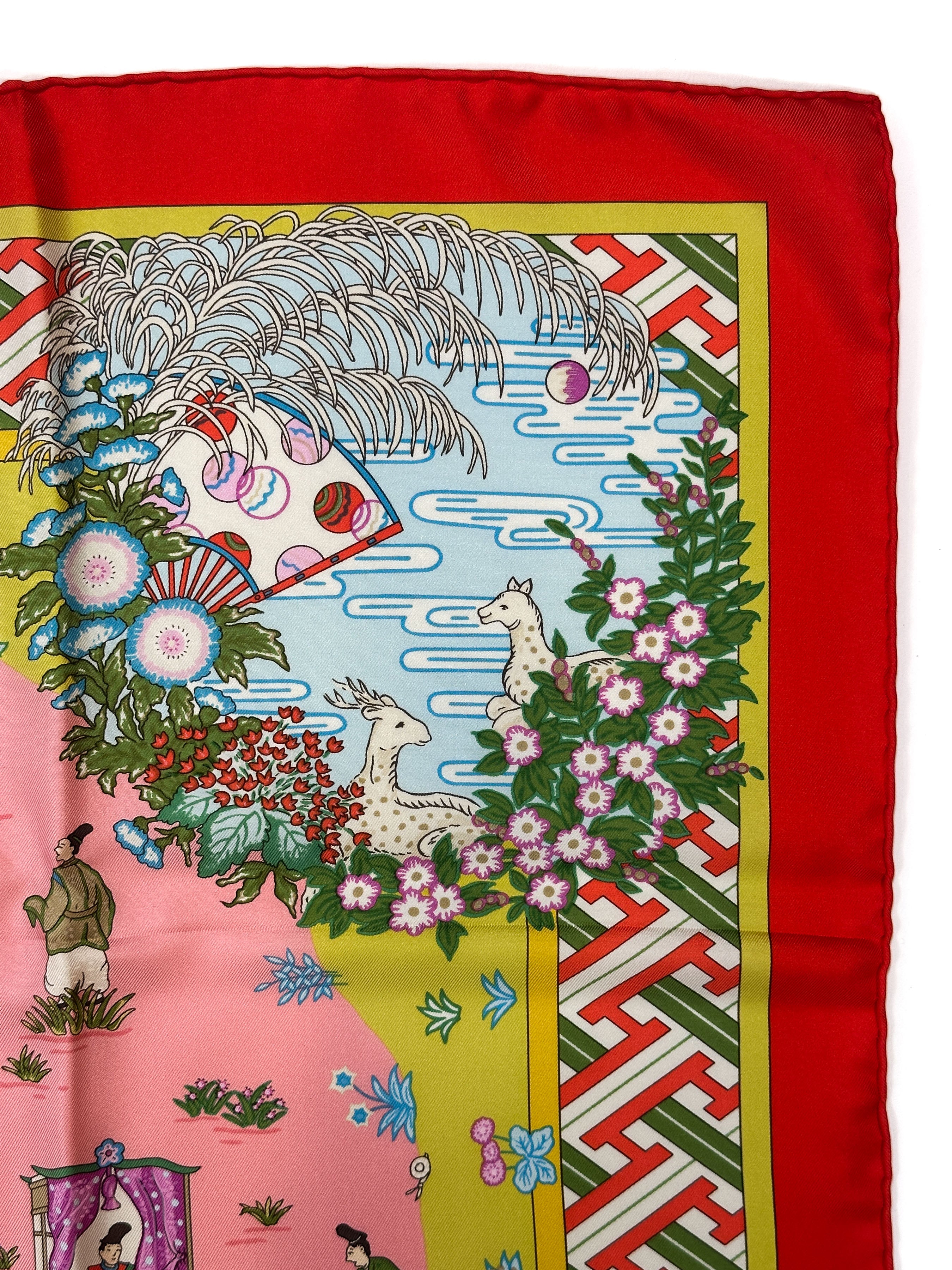 Hermès Special Edition 2009 Émile Gallé Ballade de Heian 90