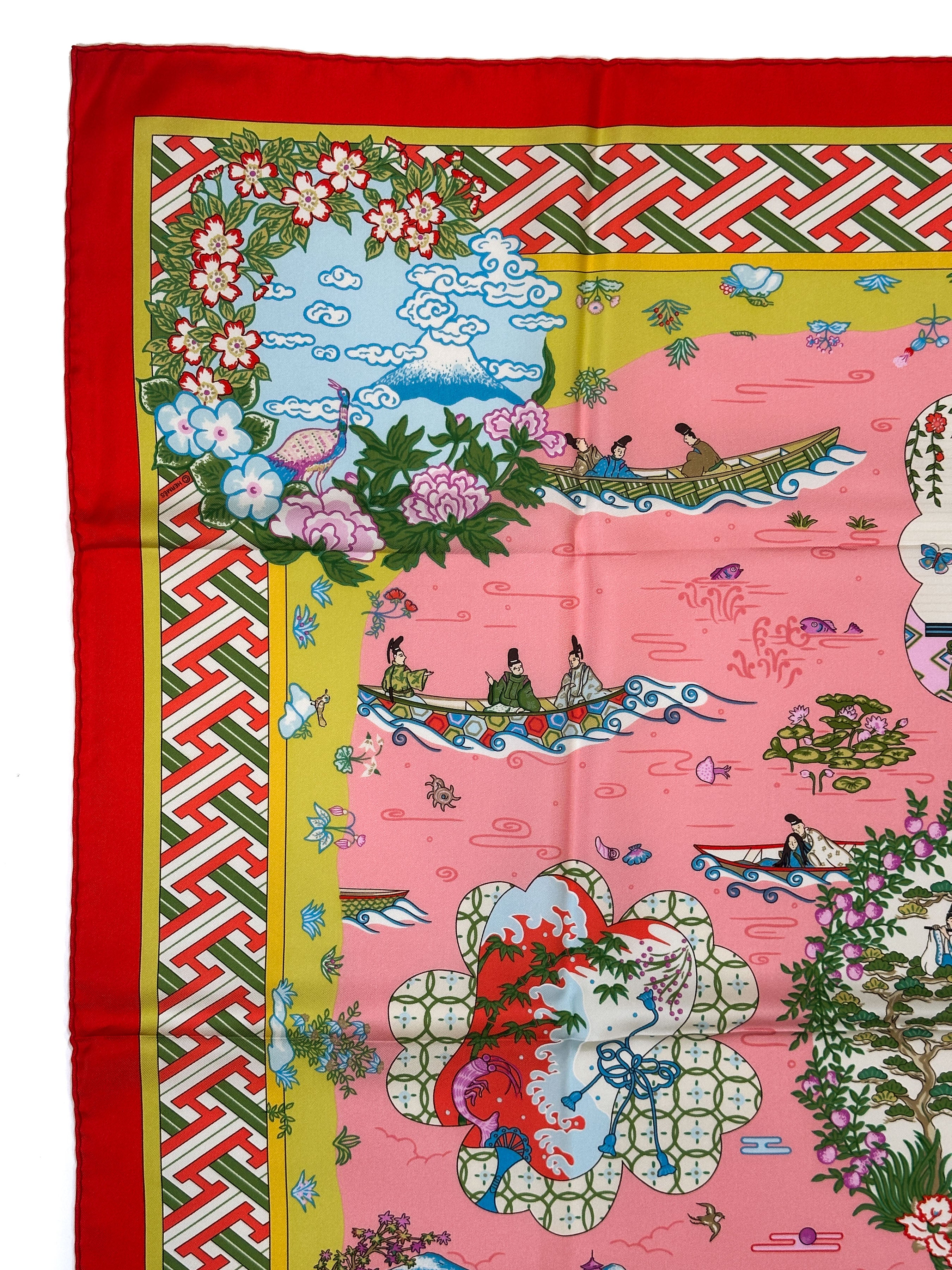 Hermès Special Edition 2009 Émile Gallé Ballade de Heian 90