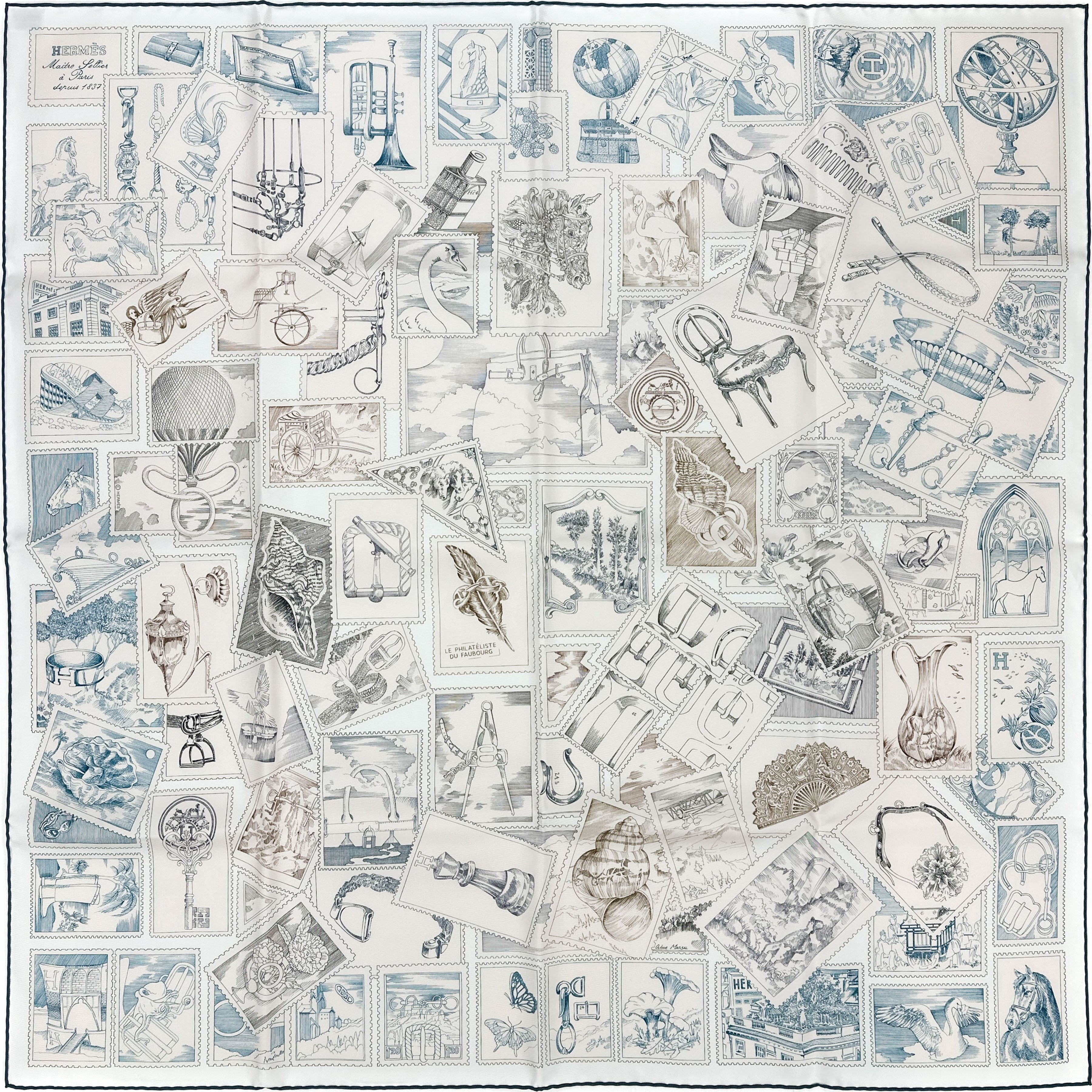 Hermès Le Philateliste du Faubourg 90