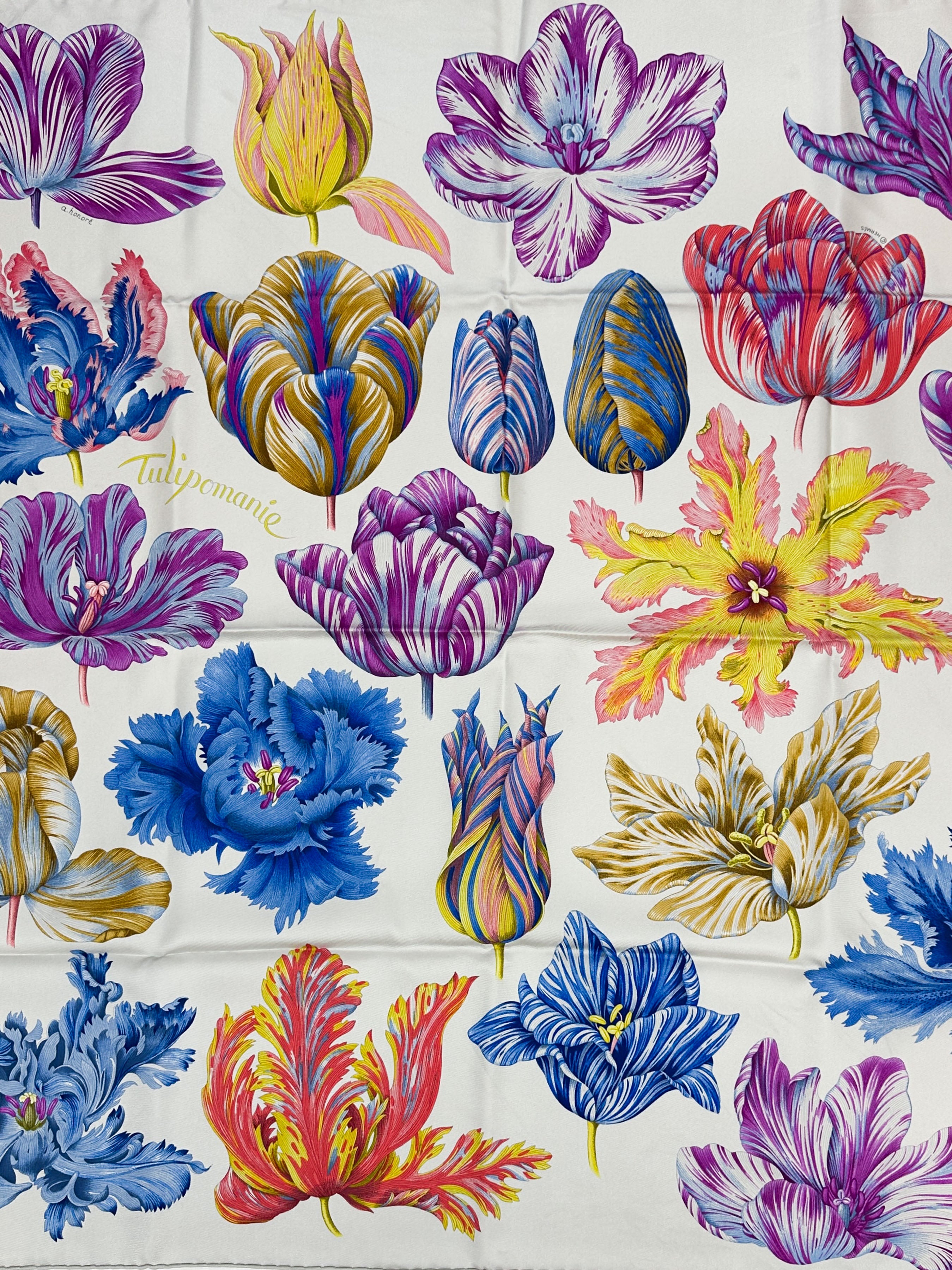 Hermès Tulipomanie 90