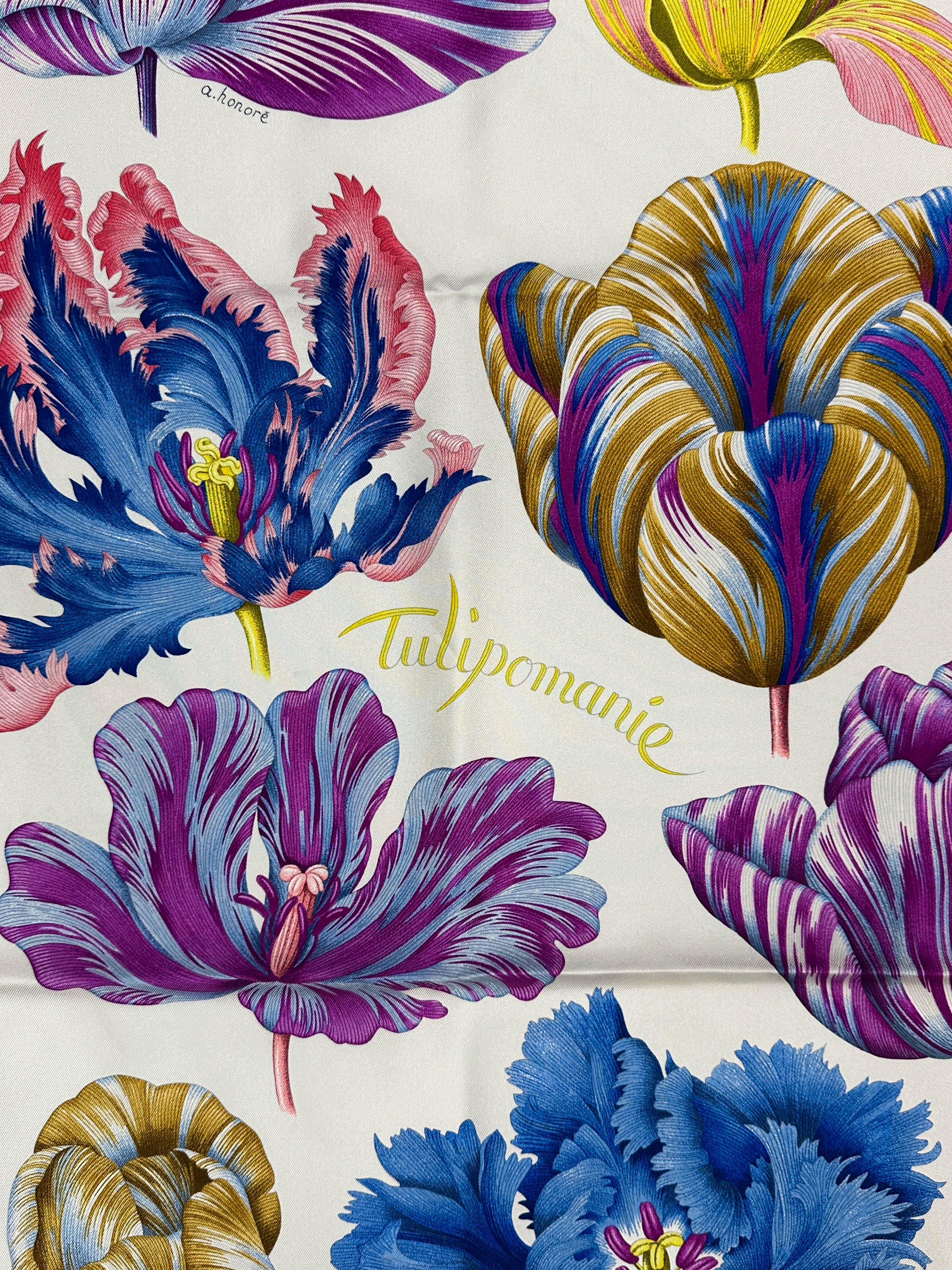 Hermès Tulipomanie 90