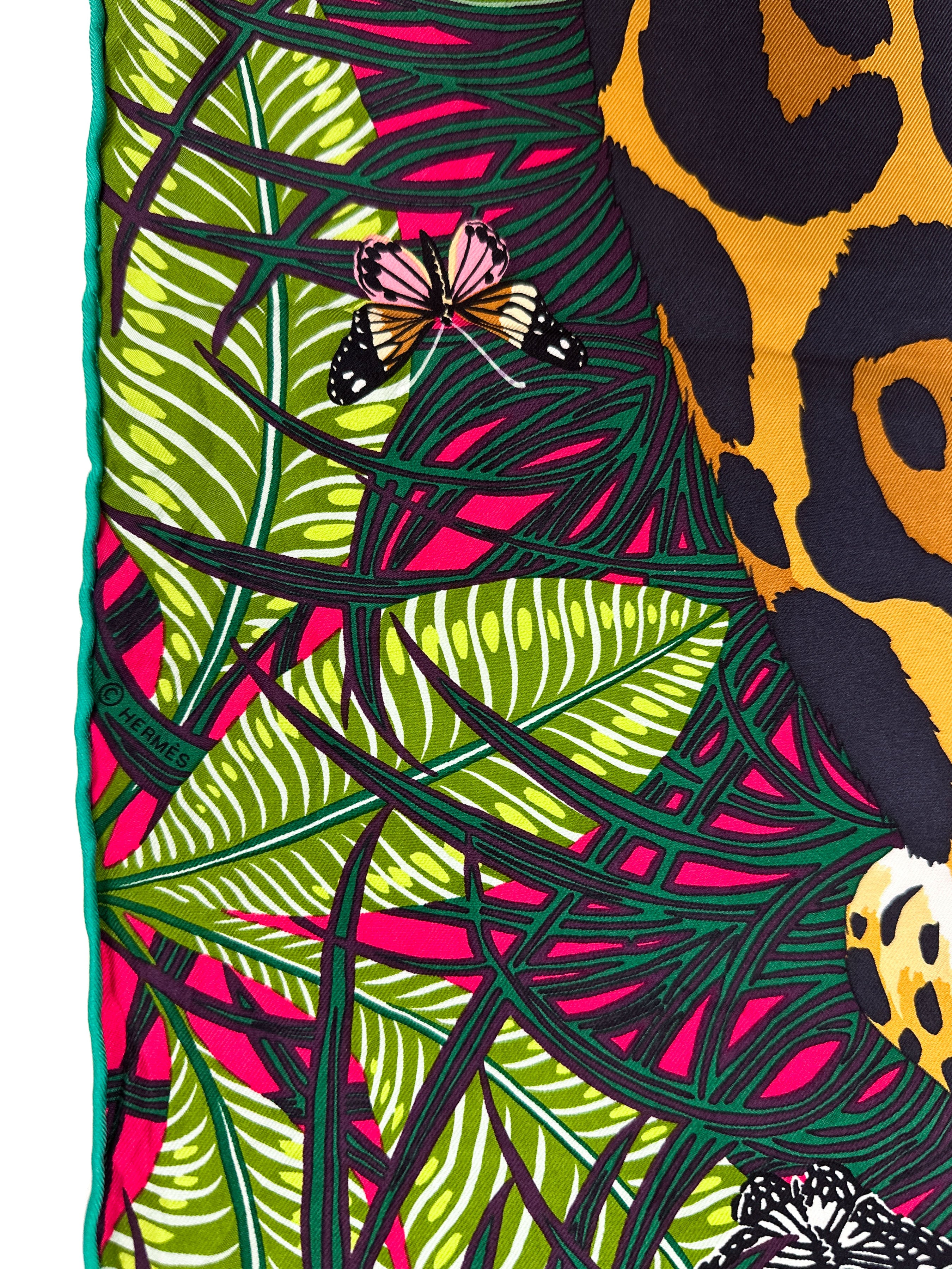 Hermès Jaguar Quetzal 90