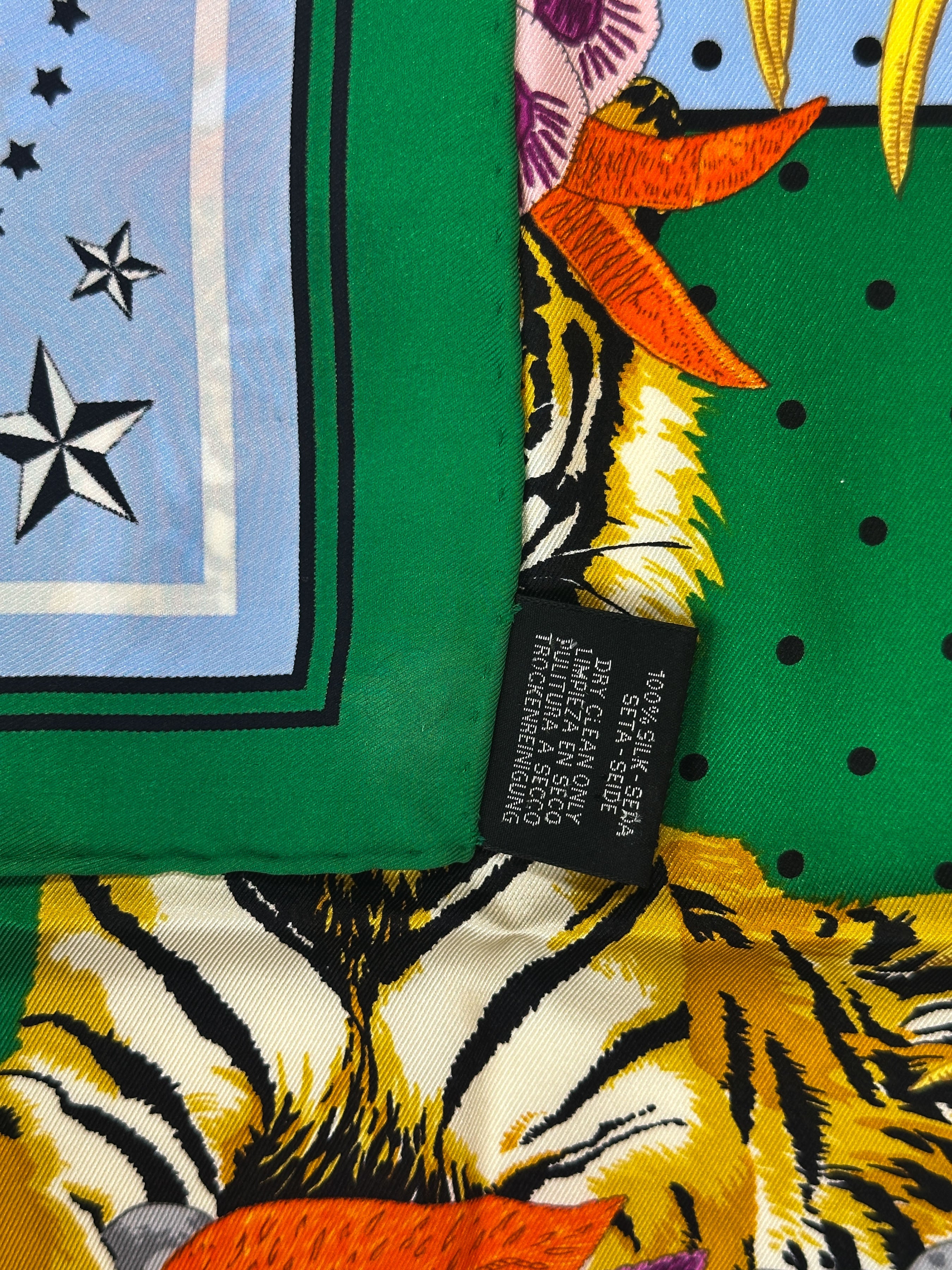 Hermès Tigre Royal Fleuri 70