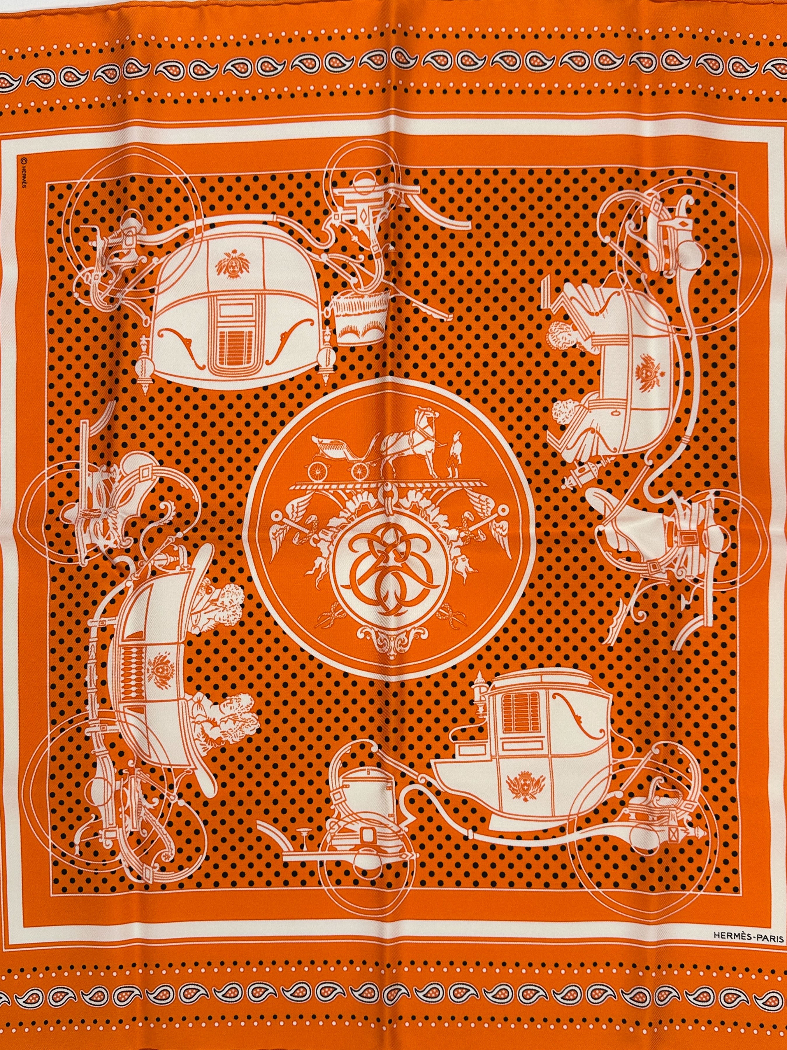 Hermès Ex-Libris Bandana 55